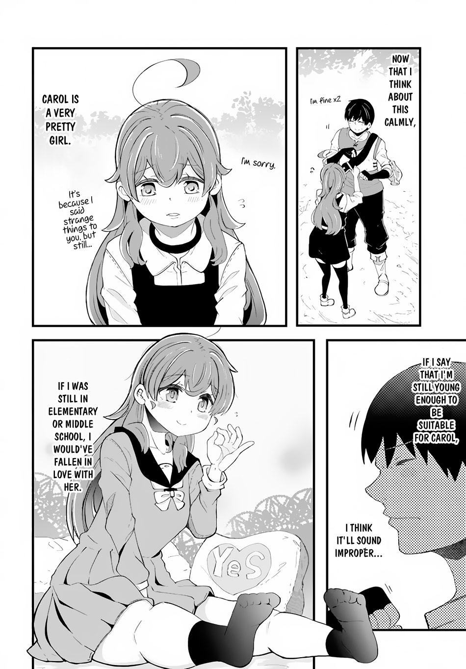 Seichou Cheat De Nandemo Dekiru You Ni Natta Ga, Mushoku Dake Wa Yamerarenai You Desu - Chapter 33: Carol's Confession