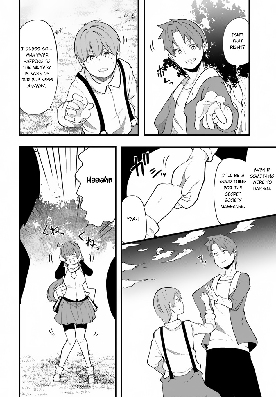 Seichou Cheat De Nandemo Dekiru You Ni Natta Ga, Mushoku Dake Wa Yamerarenai You Desu - Vol.6 Chapter 31: It's For The Sake Of Training