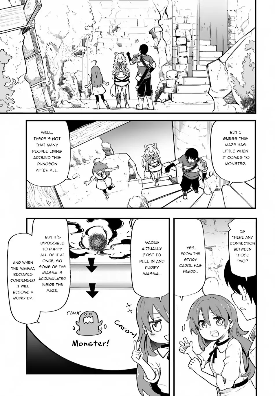 Seichou Cheat De Nandemo Dekiru You Ni Natta Ga, Mushoku Dake Wa Yamerarenai You Desu - Chapter 17: Maze Exploration At Gomaki Village