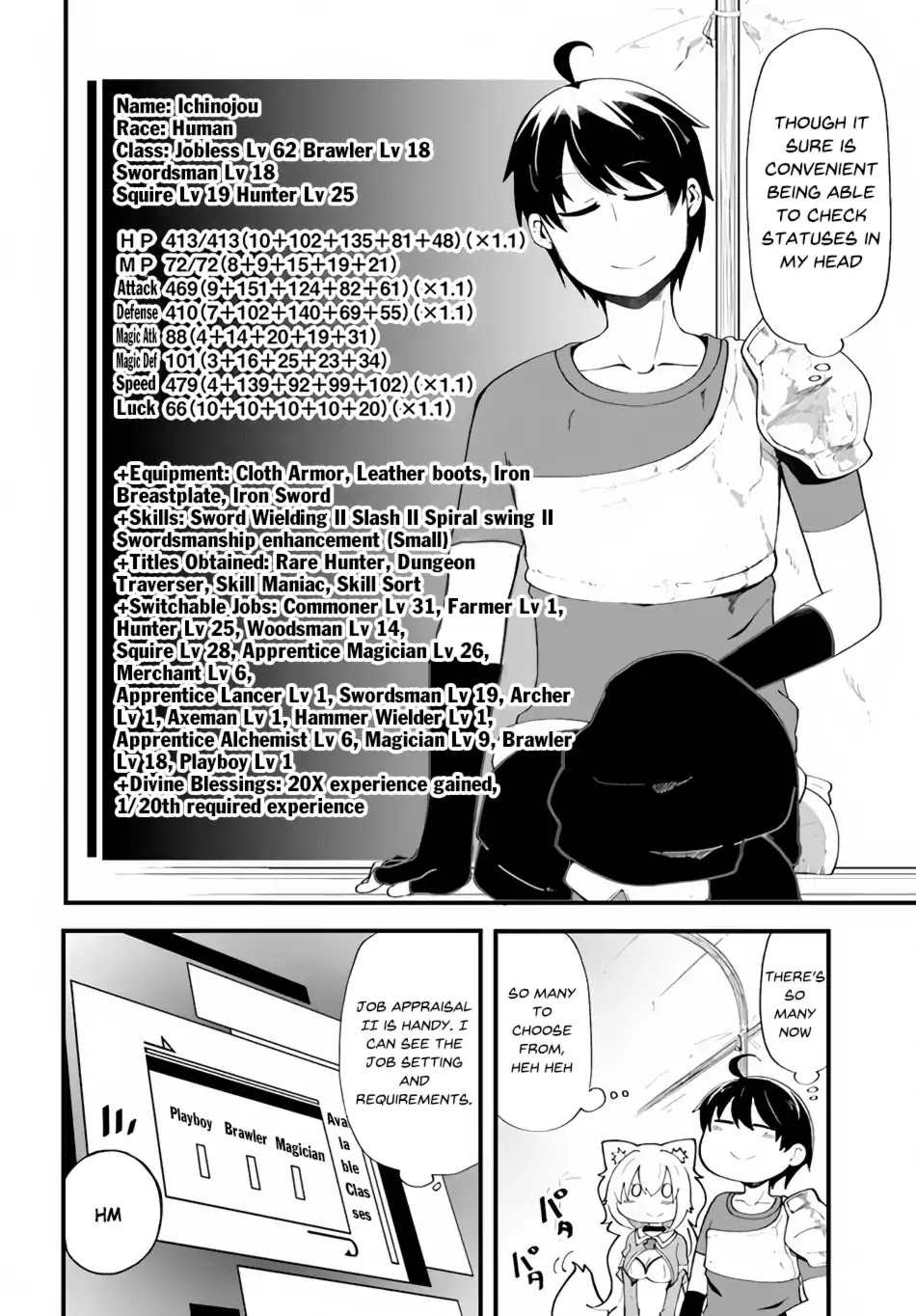 Seichou Cheat De Nandemo Dekiru You Ni Natta Ga, Mushoku Dake Wa Yamerarenai You Desu - Chapter 9