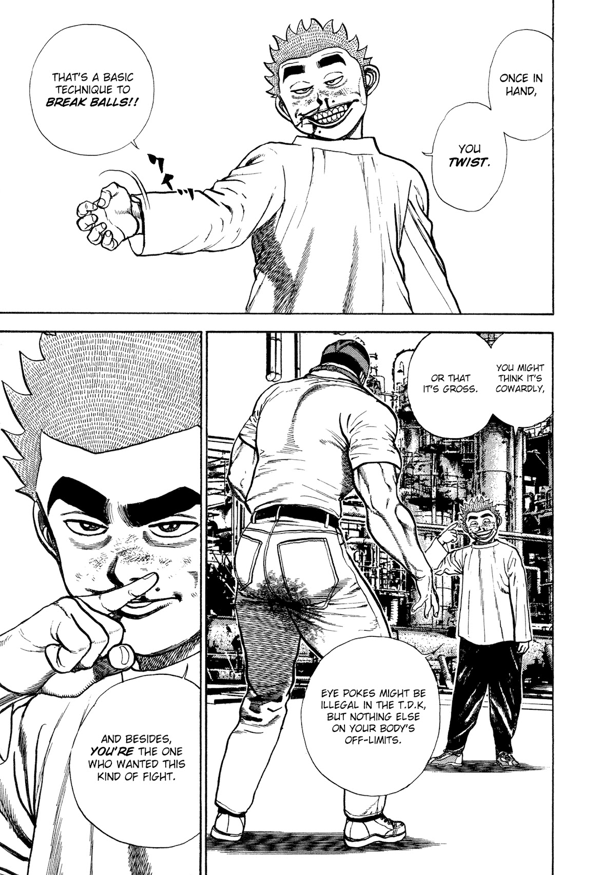 Koukou Tekkenden Tough - Chapter 322: A Set Of Illegal Attacks