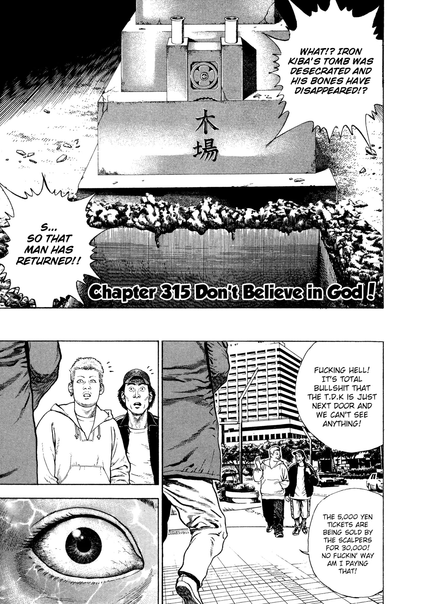 Koukou Tekkenden Tough - Chapter 315: Don't Believe In God!