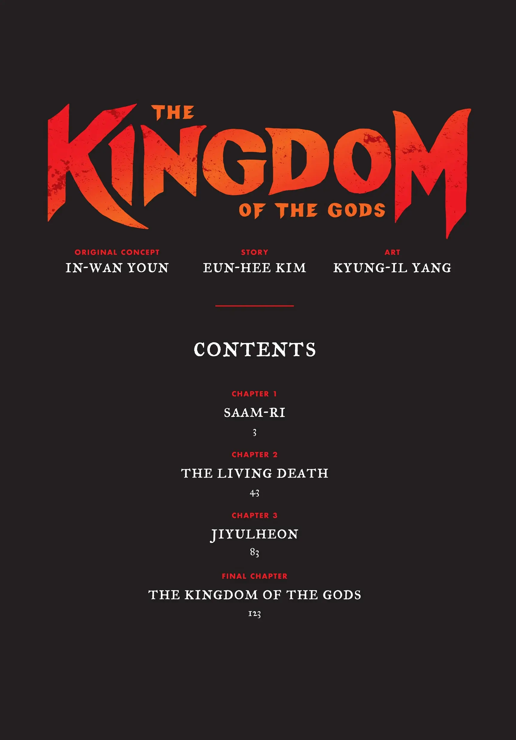 The Kingdom Of The Gods - Chapter 1