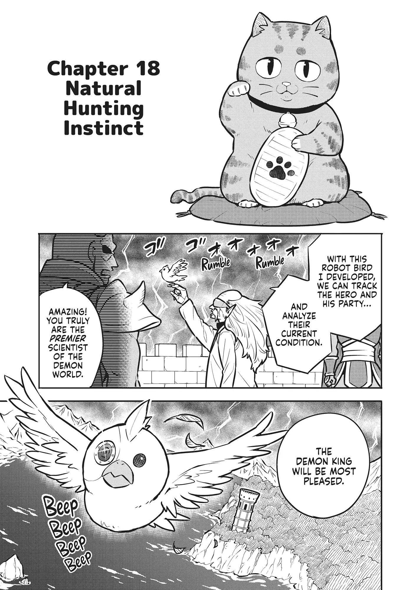 Cat On The Hero's Lap - Chapter 18