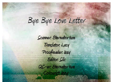 Bye-Bye Love-Letter - Chapter 0