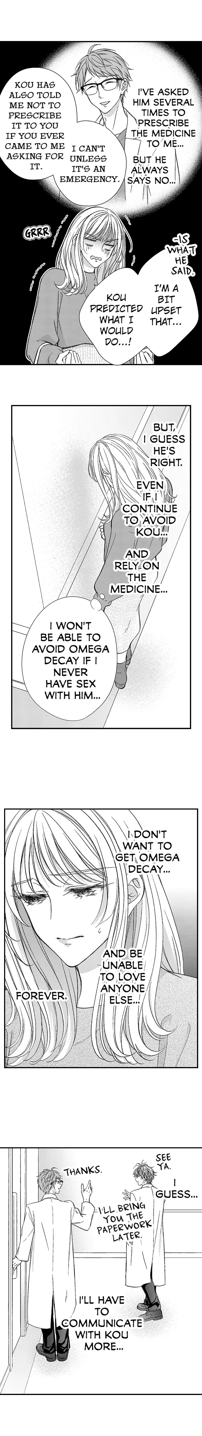 Anata Janai To, Ikenai Unmei Gobusata Omega, Daikiraina Alpha To Ban Ttemashita - Chapter 30