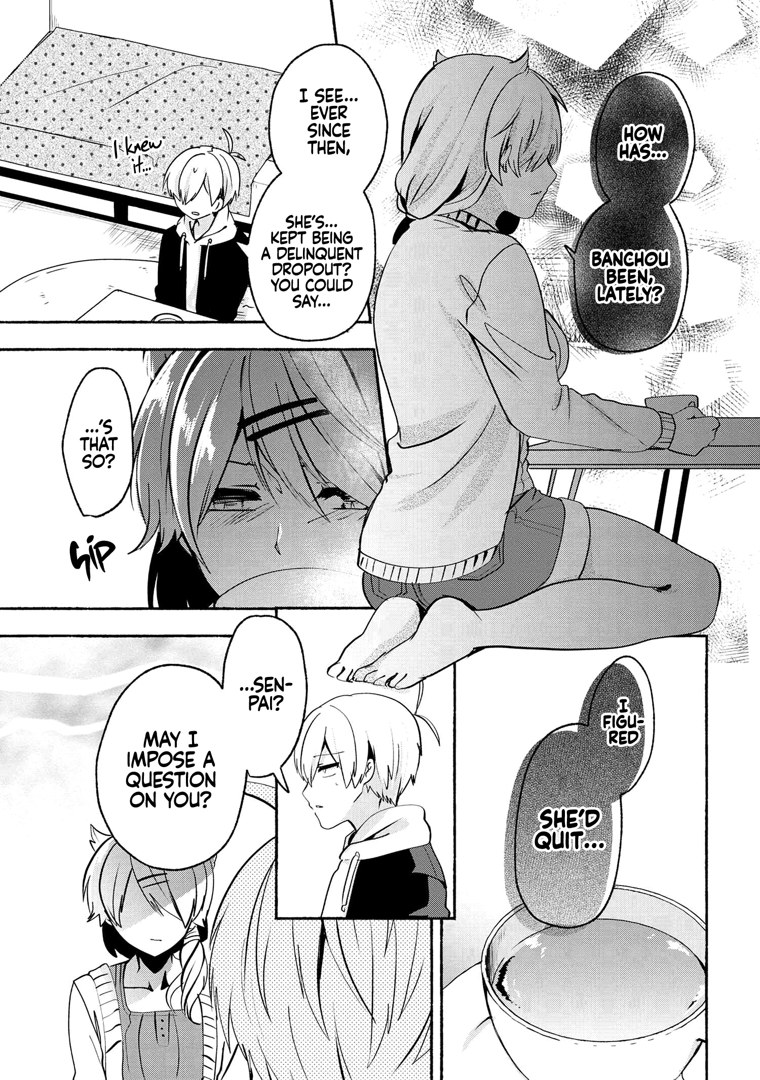 Pashiri Na Boku To Koi Suru Banchou-San - Chapter 64