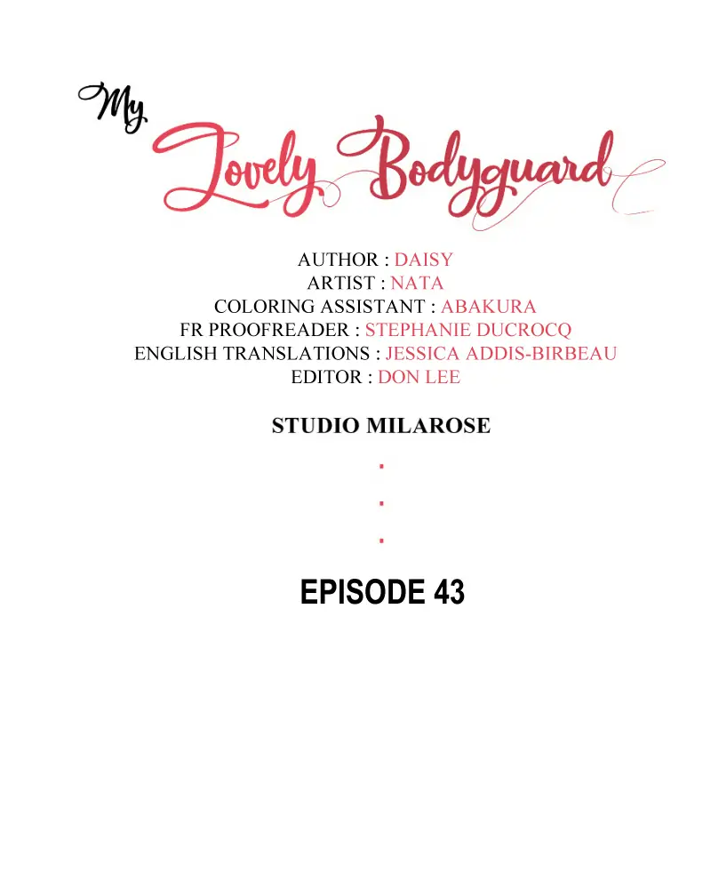 My Lovely Bodyguard - Chapter 43