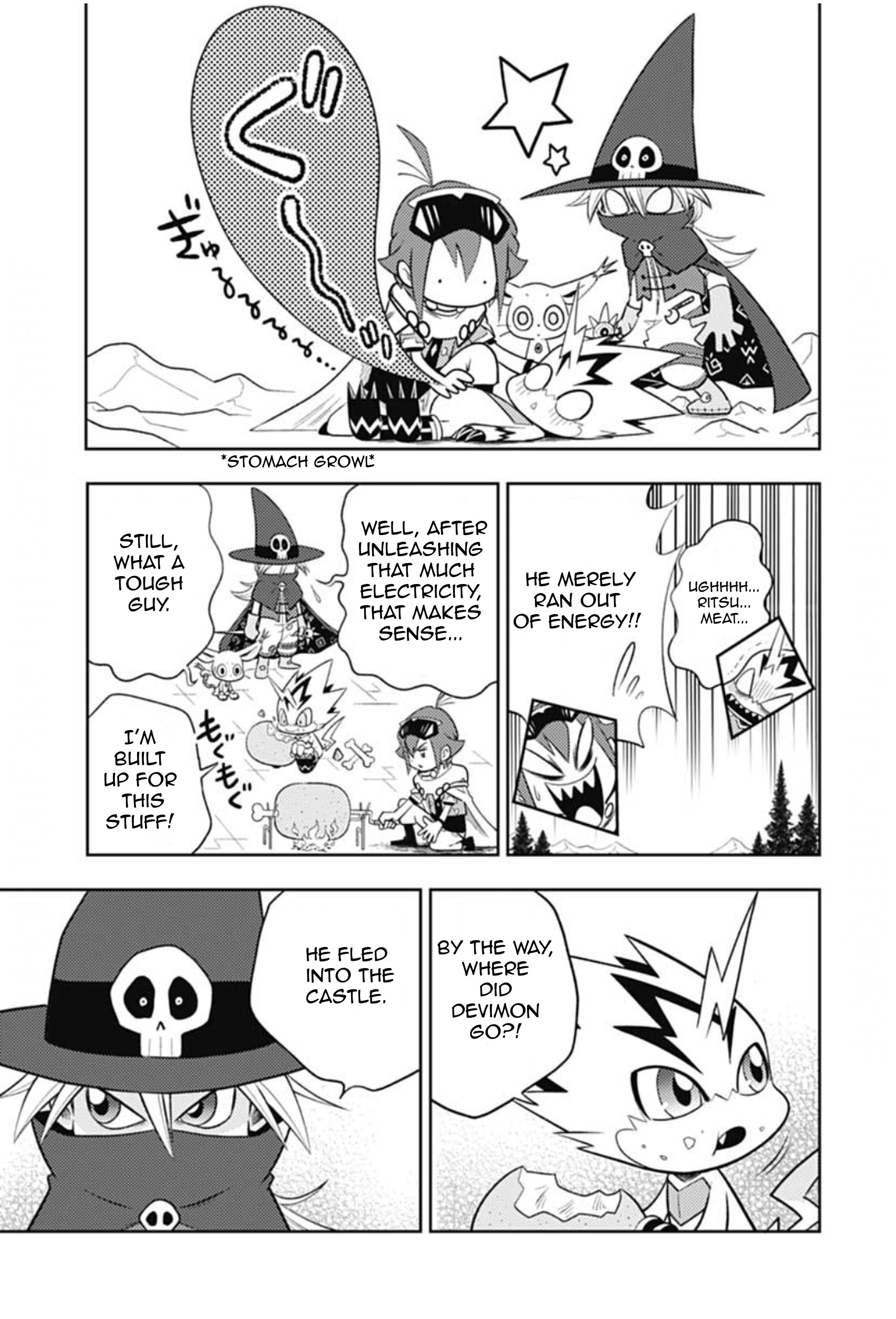 Digimon Dreamers - Vol.2 Chapter 19: The Terrifying Demon's Shout