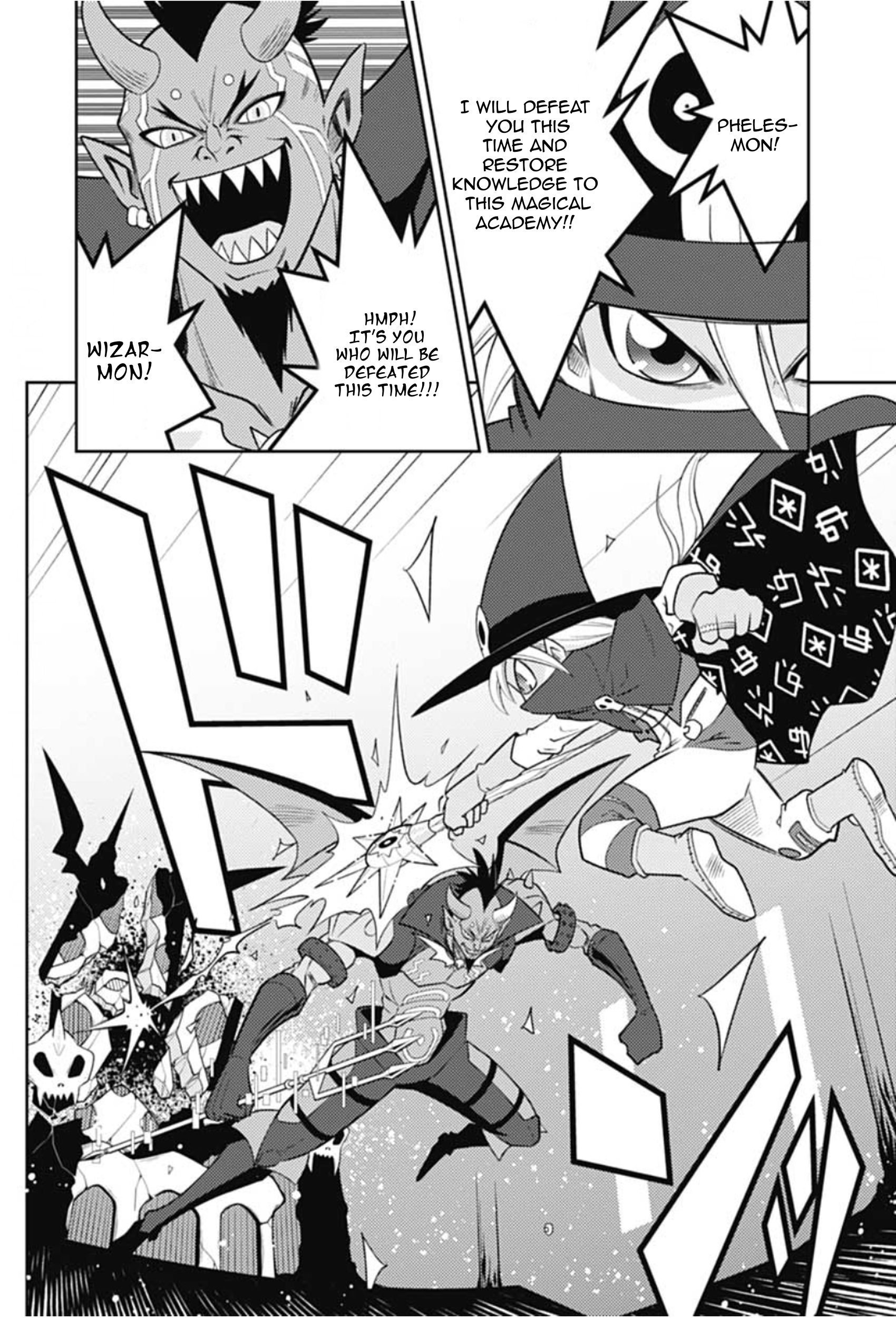 Digimon Dreamers - Vol.2 Chapter 19: The Terrifying Demon's Shout