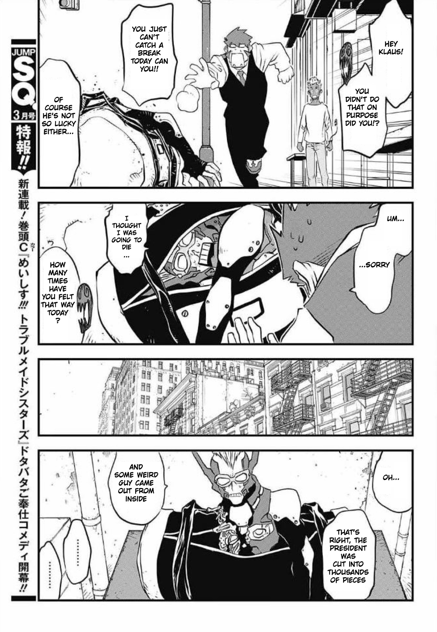 Kekkai Sensen - Back 2 Back - Vol.9 Chapter 25: Calamity Auction Pt. 8