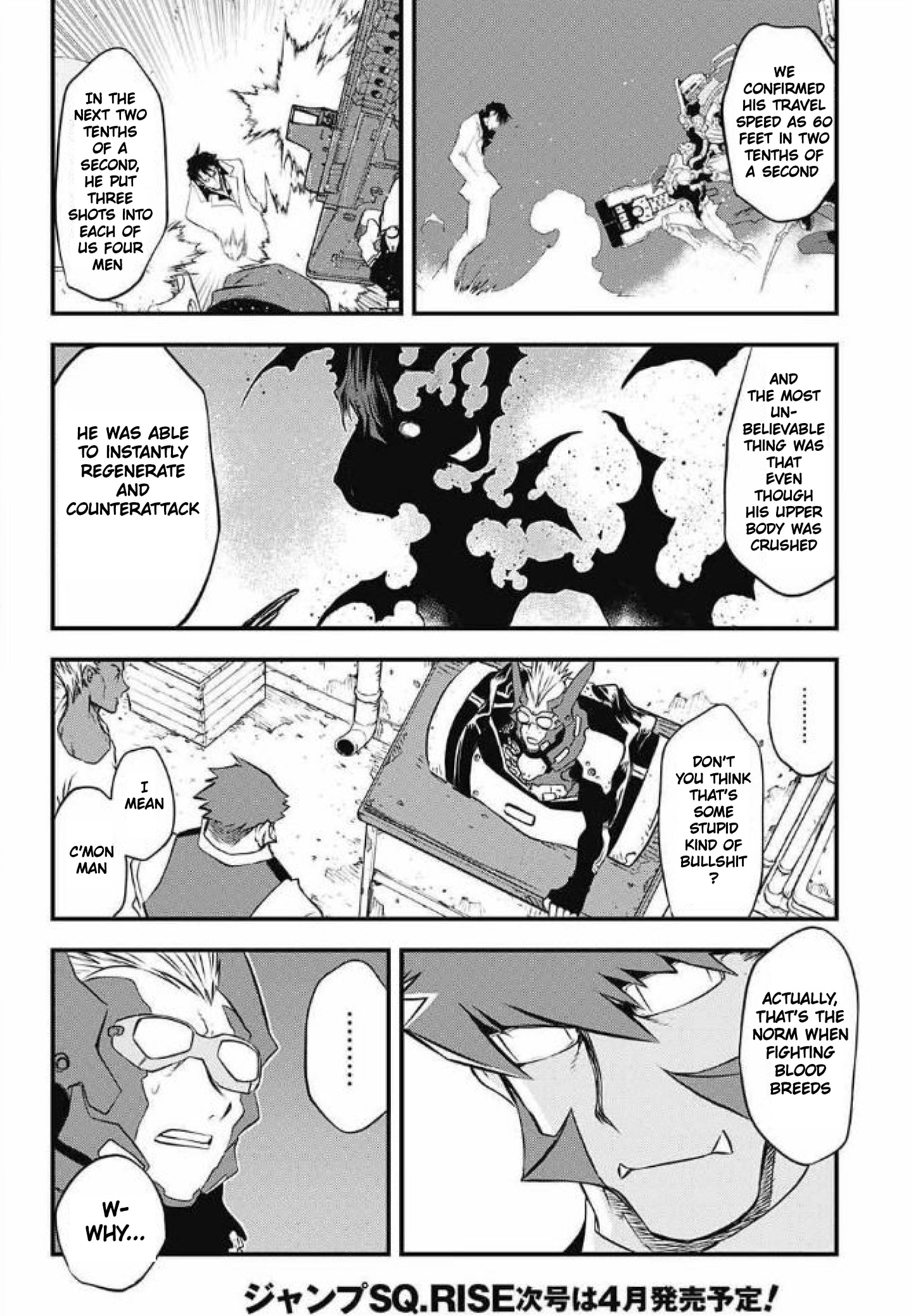 Kekkai Sensen - Back 2 Back - Vol.9 Chapter 25: Calamity Auction Pt. 8