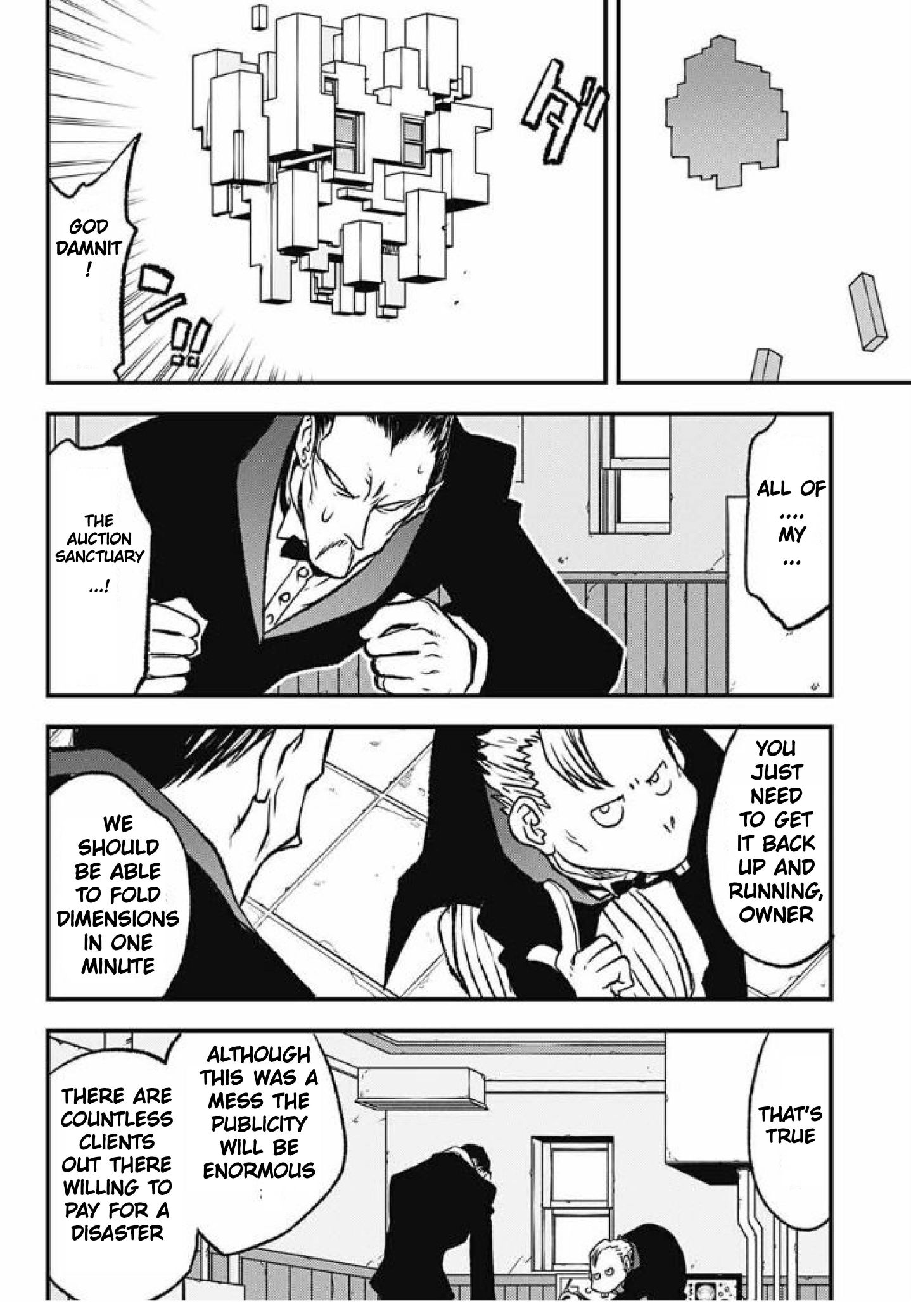 Kekkai Sensen - Back 2 Back - Vol.10 Chapter 30: Calamity Auction Pt. 13