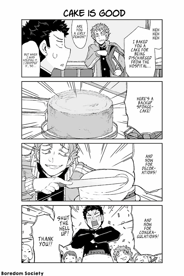 Manabi Ikiru Ha Huuhu No Tsutome - Chapter 32: Cake Is Good