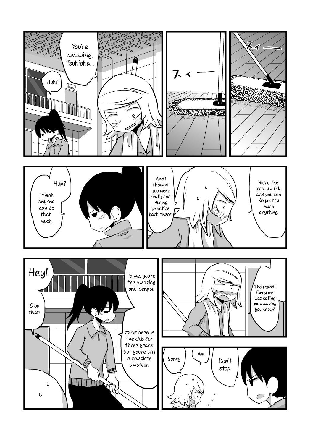 The Useless Senpai And The Talented Kouhai - Chapter 1: Oneshot