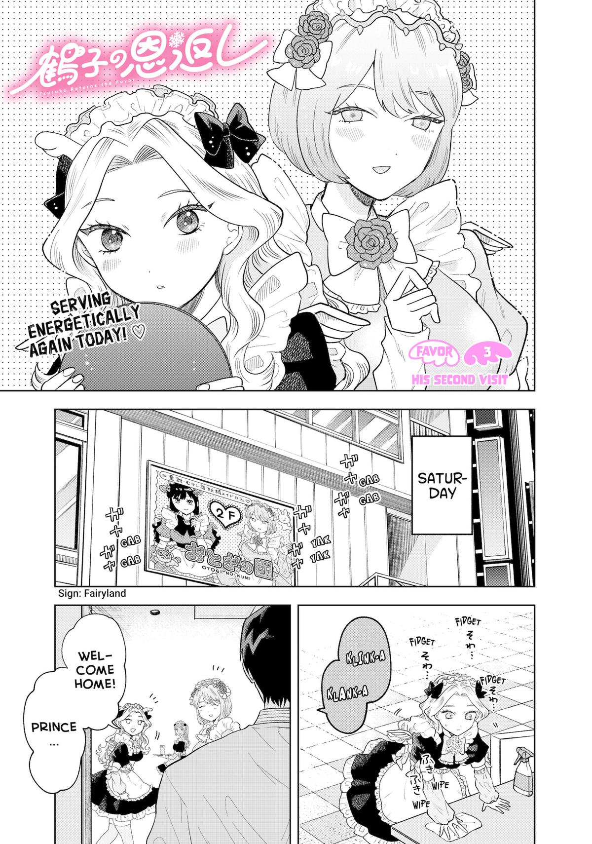 Tsuruko Returns The Favor - Chapter 3