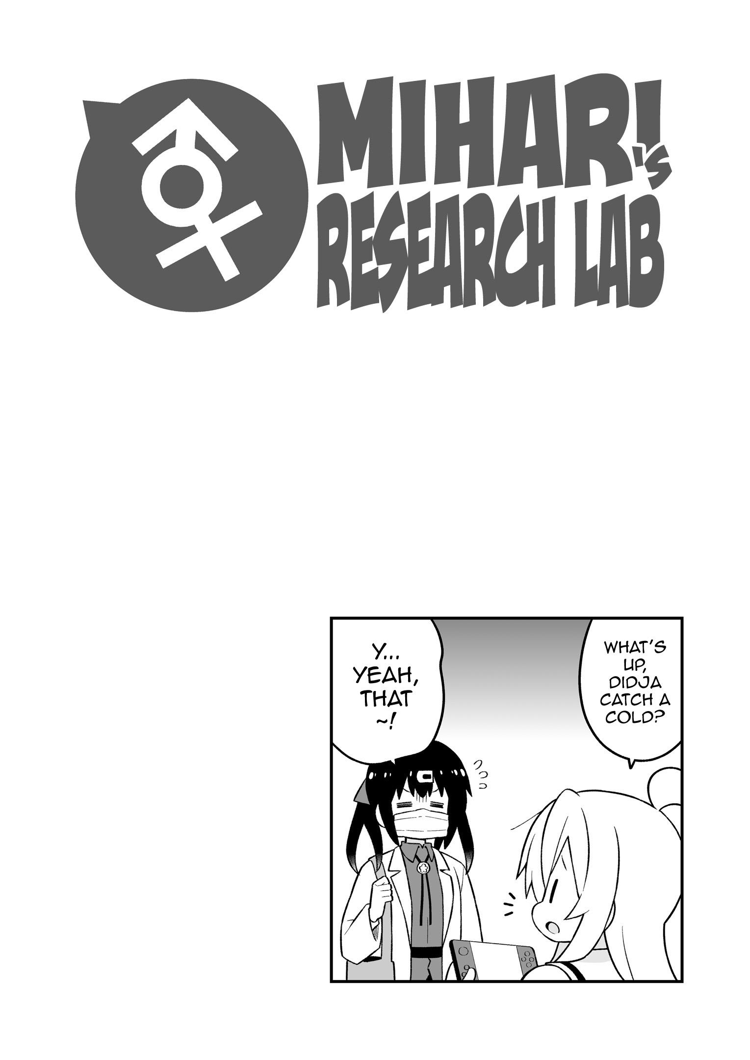 Onii-Chan Is Done For - Chapter 78.9: Mihari's Research Lab