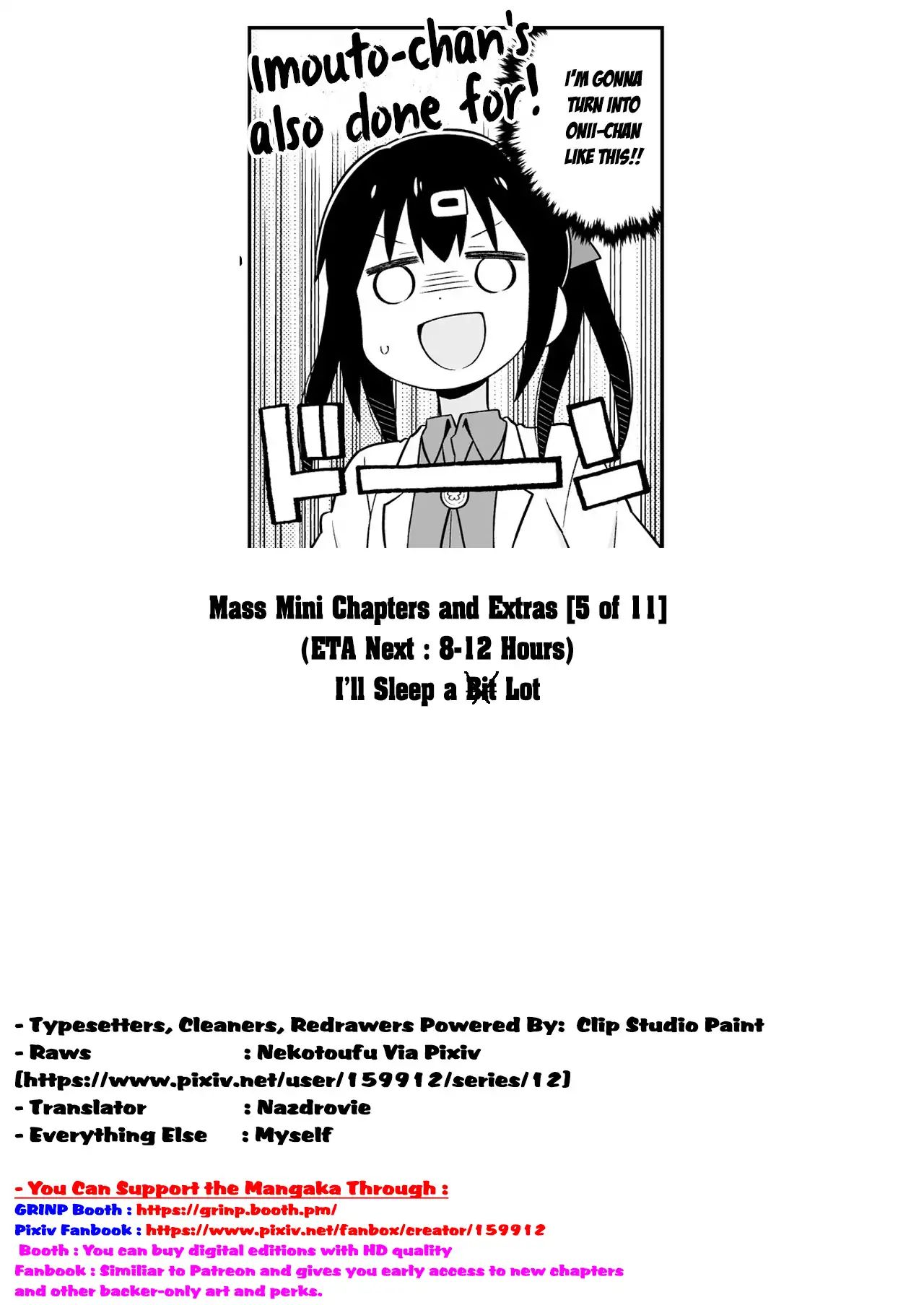 Onii-Chan Is Done For - Chapter 15.5: Siblings And Kotatsu