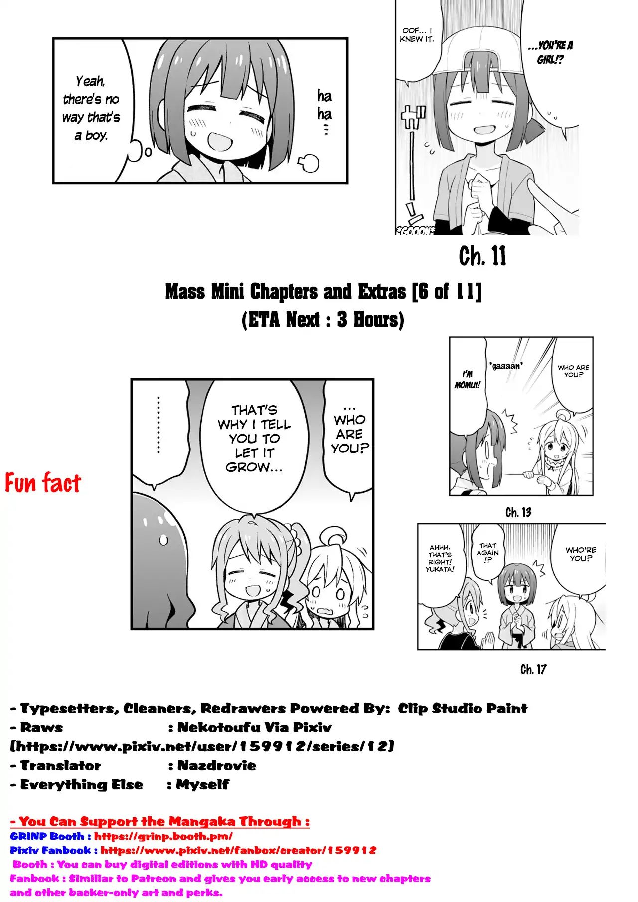 Onii-Chan Is Done For - Chapter 18.5: Part 1: Mahiro And A "Comrade's" Return & Part 2: Mahiro And Perms