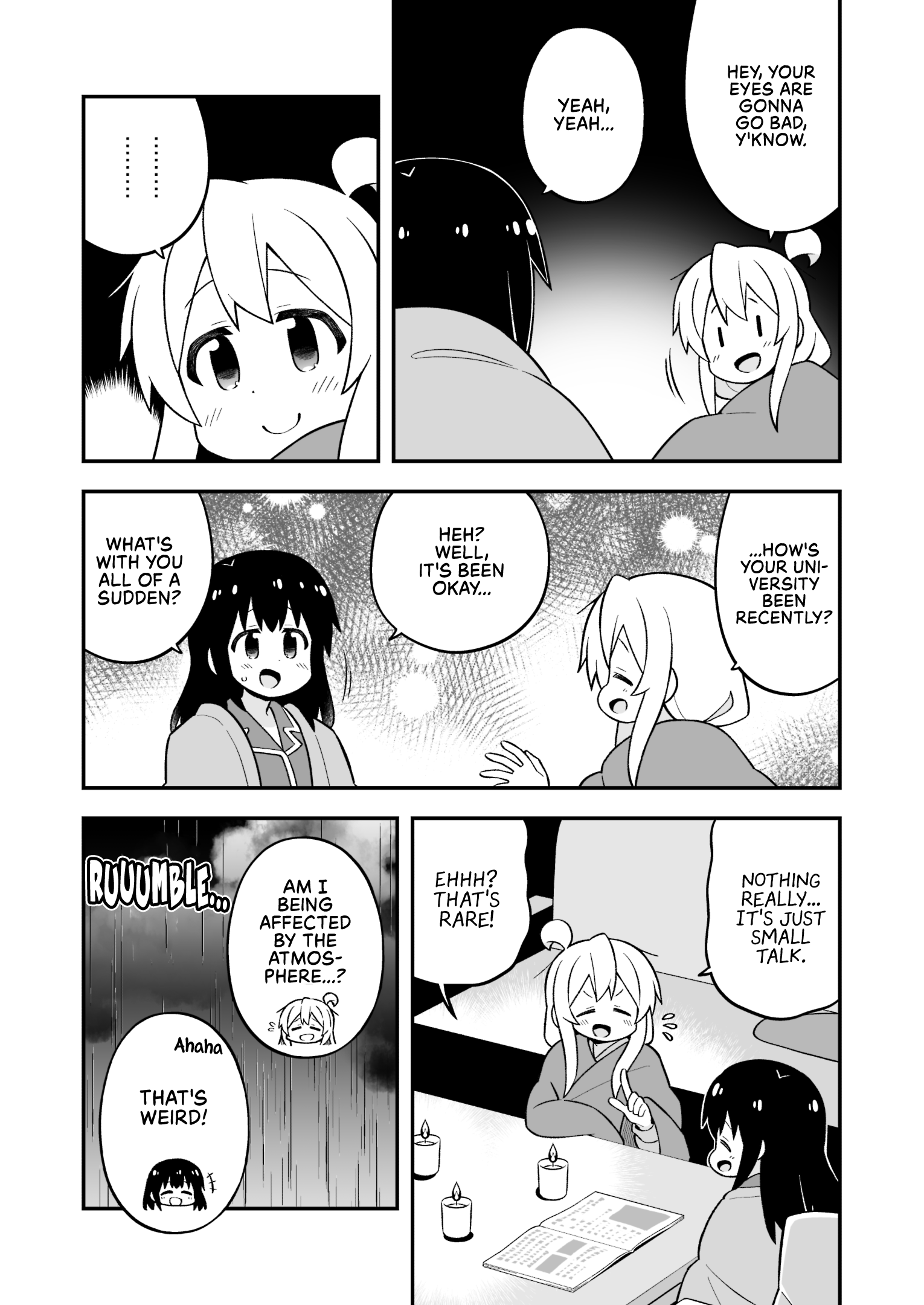 Onii-Chan Is Done For - Chapter 74: Mahiro And The Two's Night