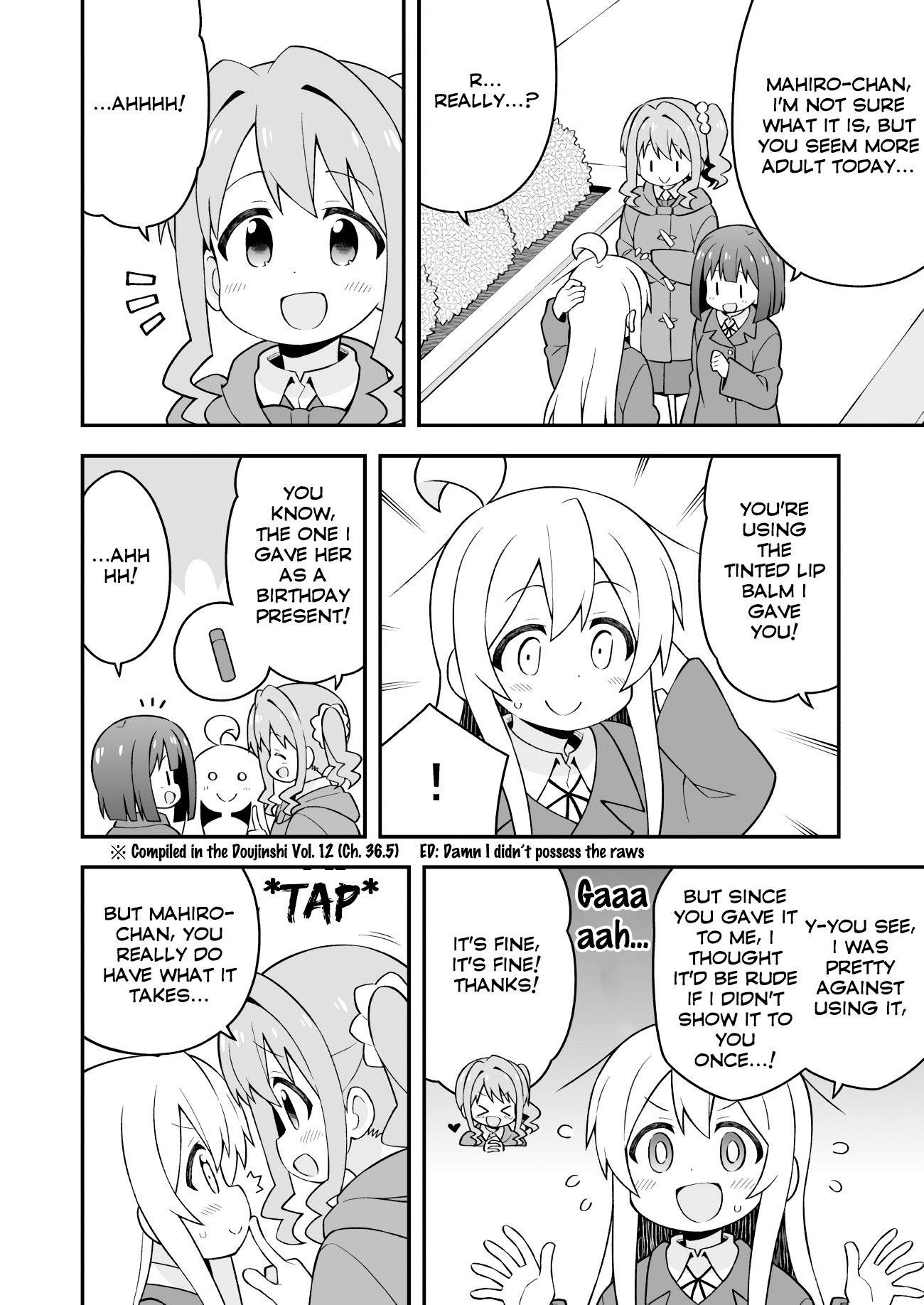 Onii-Chan Is Done For - Vol.4 Chapter 37: Mahiro And A Girl's Mannerisms