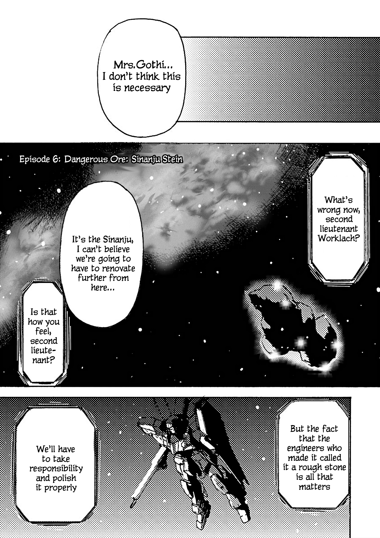 Mobile Suit Gundam Uc Msv Kusabi - Vol.1 Chapter 6: Episode 6: Dangerous Ore: Sinanju Stein