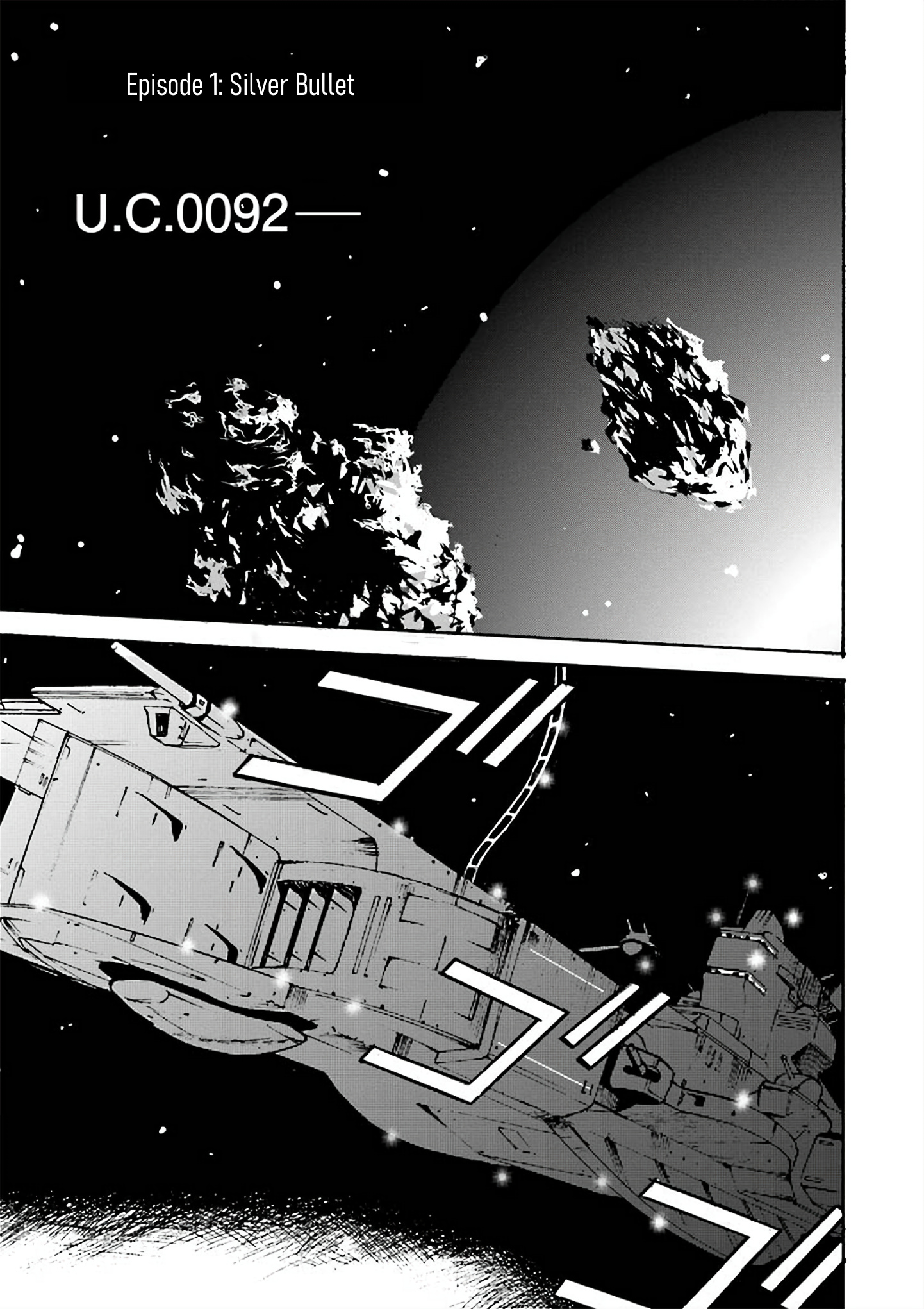 Mobile Suit Gundam Uc Msv Kusabi - Vol.1 Chapter 1: Episode 1: Silver Bullet