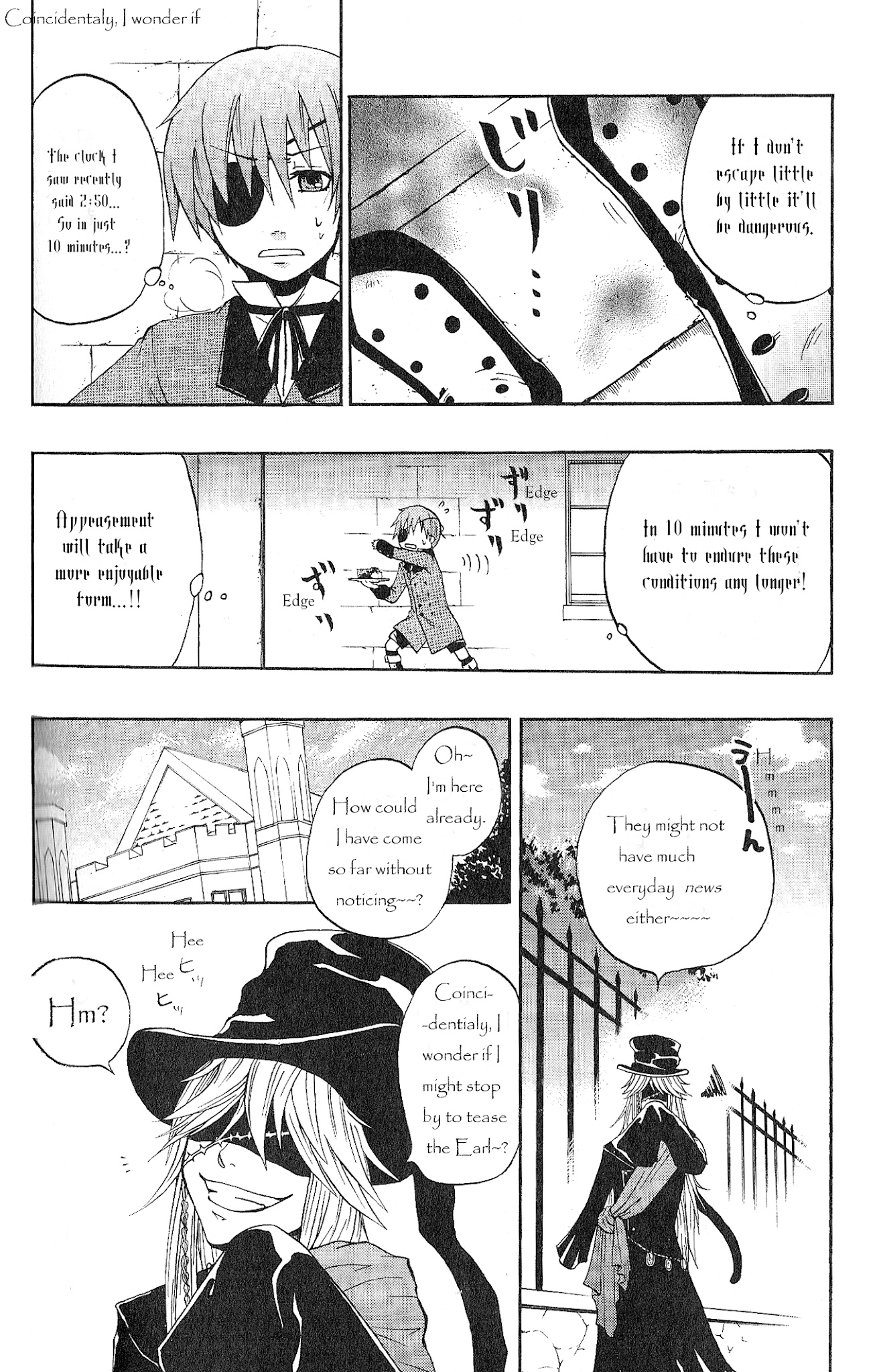 Black Butler Anthology Comic - Chapter 9