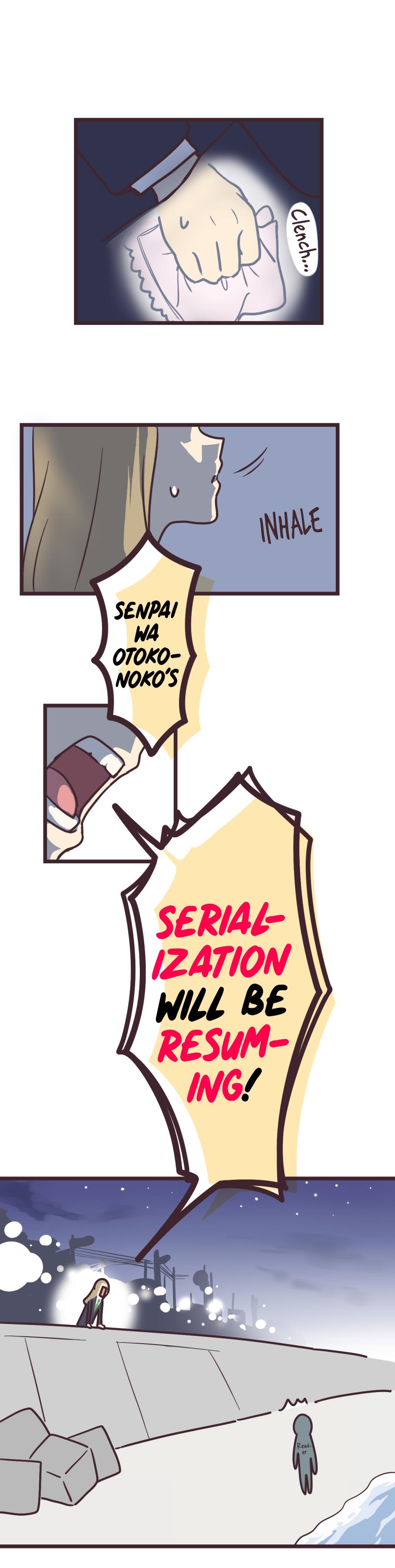 My Crossdressing Senpai - Chapter 100.92: Notice Regarding Resumption Of Serialization