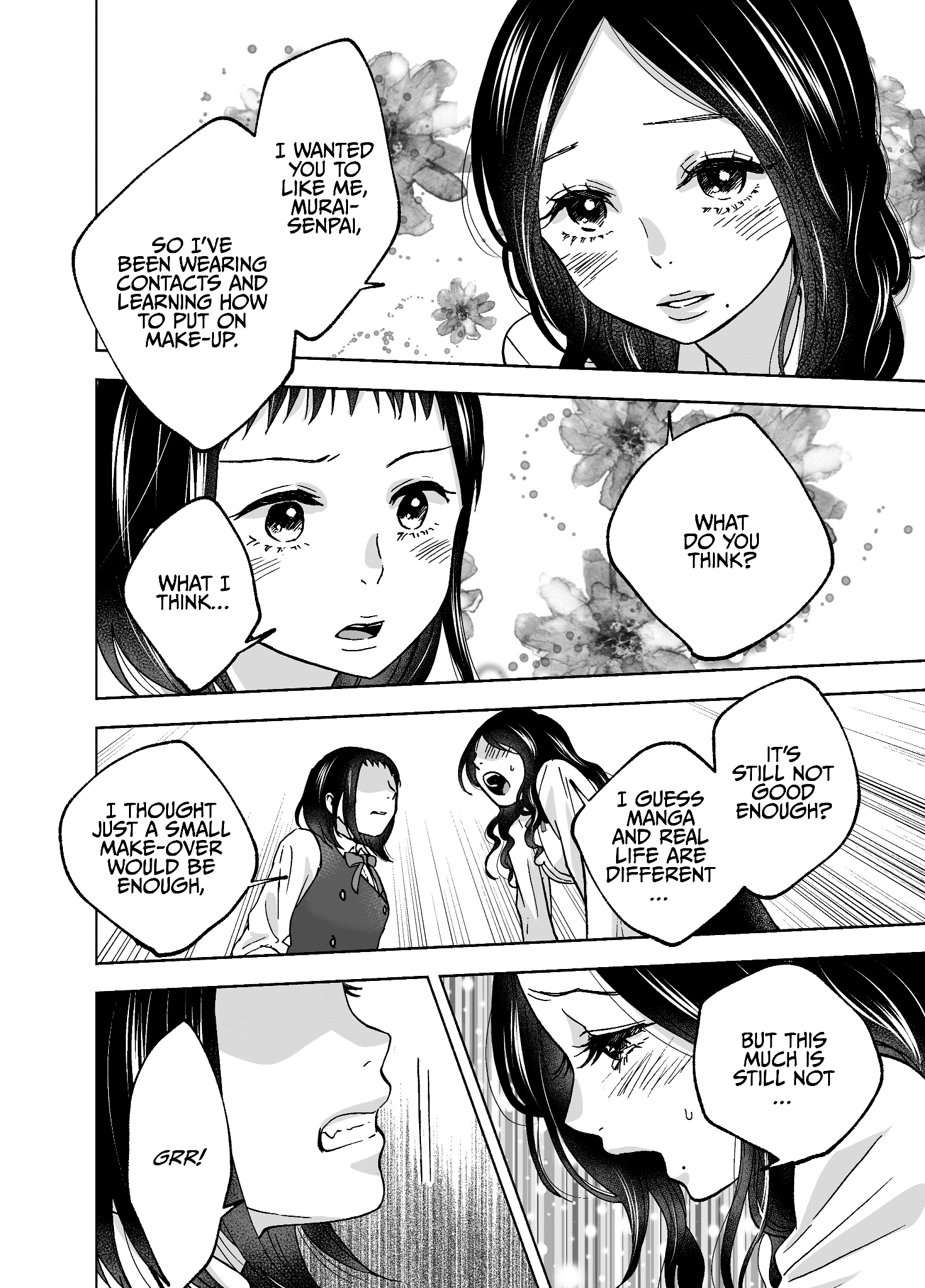 A Senpai Who Can’t Stand Manga Where The Girl Is Considered More Attractive After Changing Her Appearance - Chapter : Oneshot