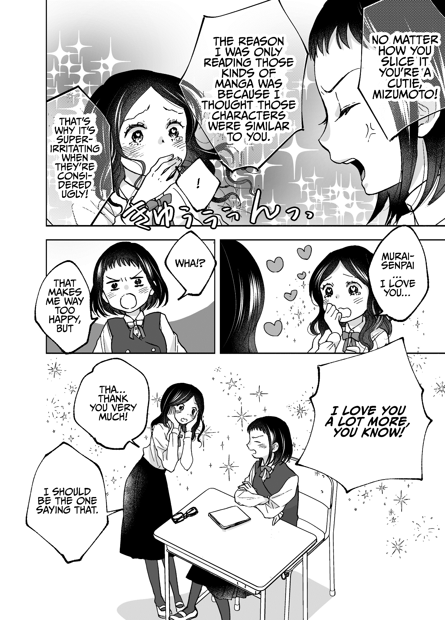 A Senpai Who Can’t Stand Manga Where The Girl Is Considered More Attractive After Changing Her Appearance - Chapter : Oneshot