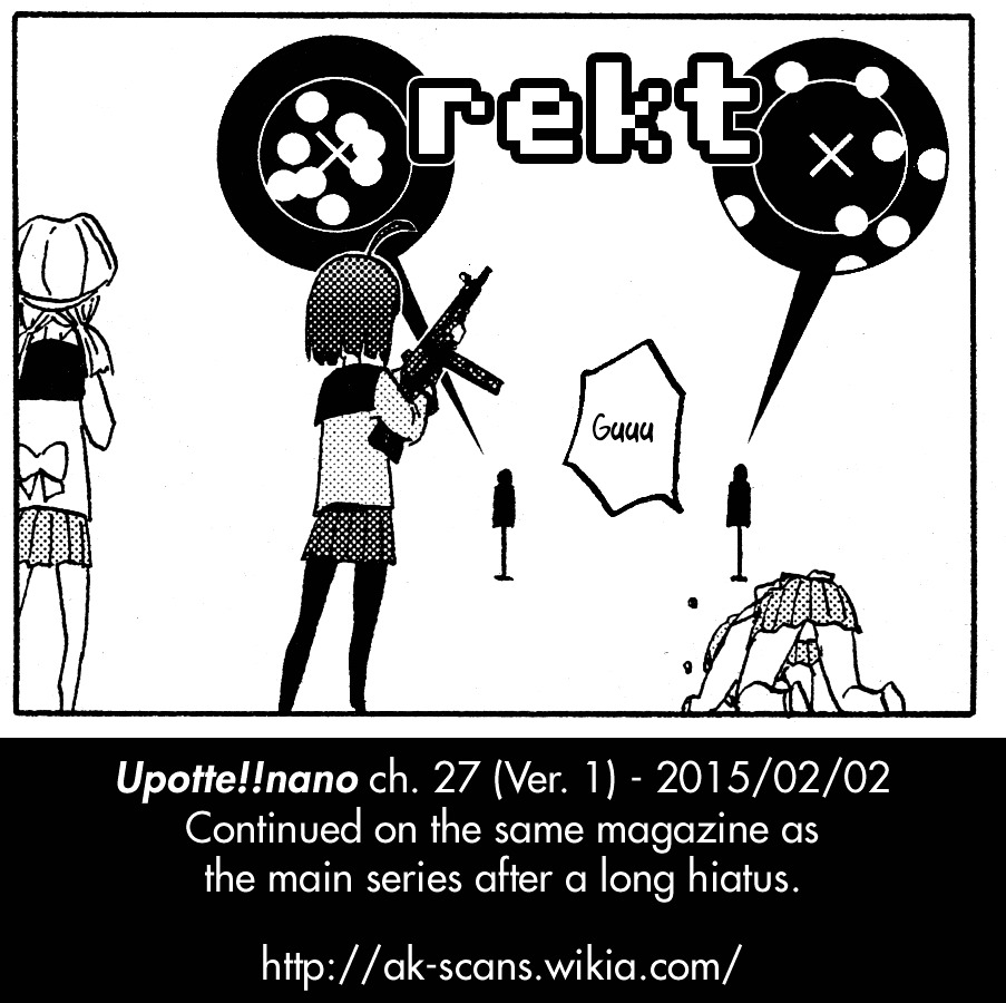 Upotte!! Nano - Chapter 27V1