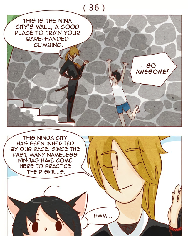 Hey, Your Cat Ears Are Showing! - Chapter 36: Eared Ninja (Lower)