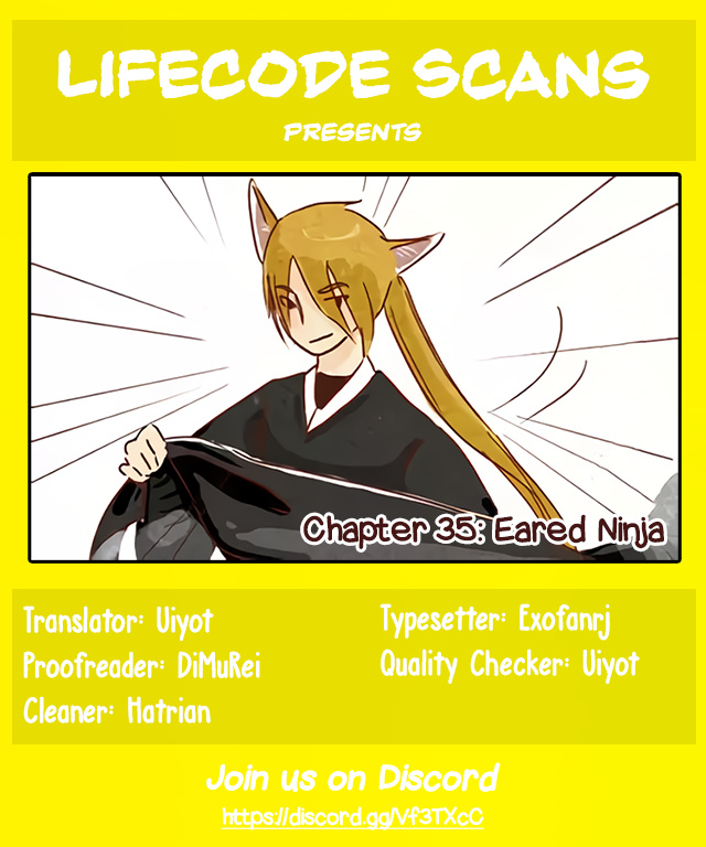 Hey, Your Cat Ears Are Showing! - Chapter 35: Eared Ninja (Upper)