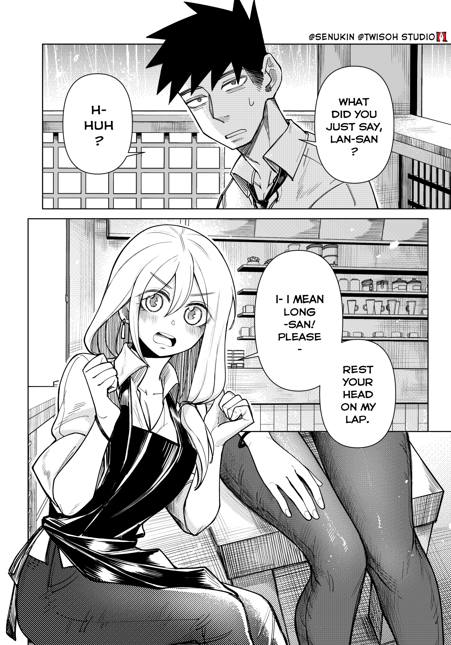 Non Milk-Milk Coffee - Chapter 24: Lan-San's Special Service (Part 2)