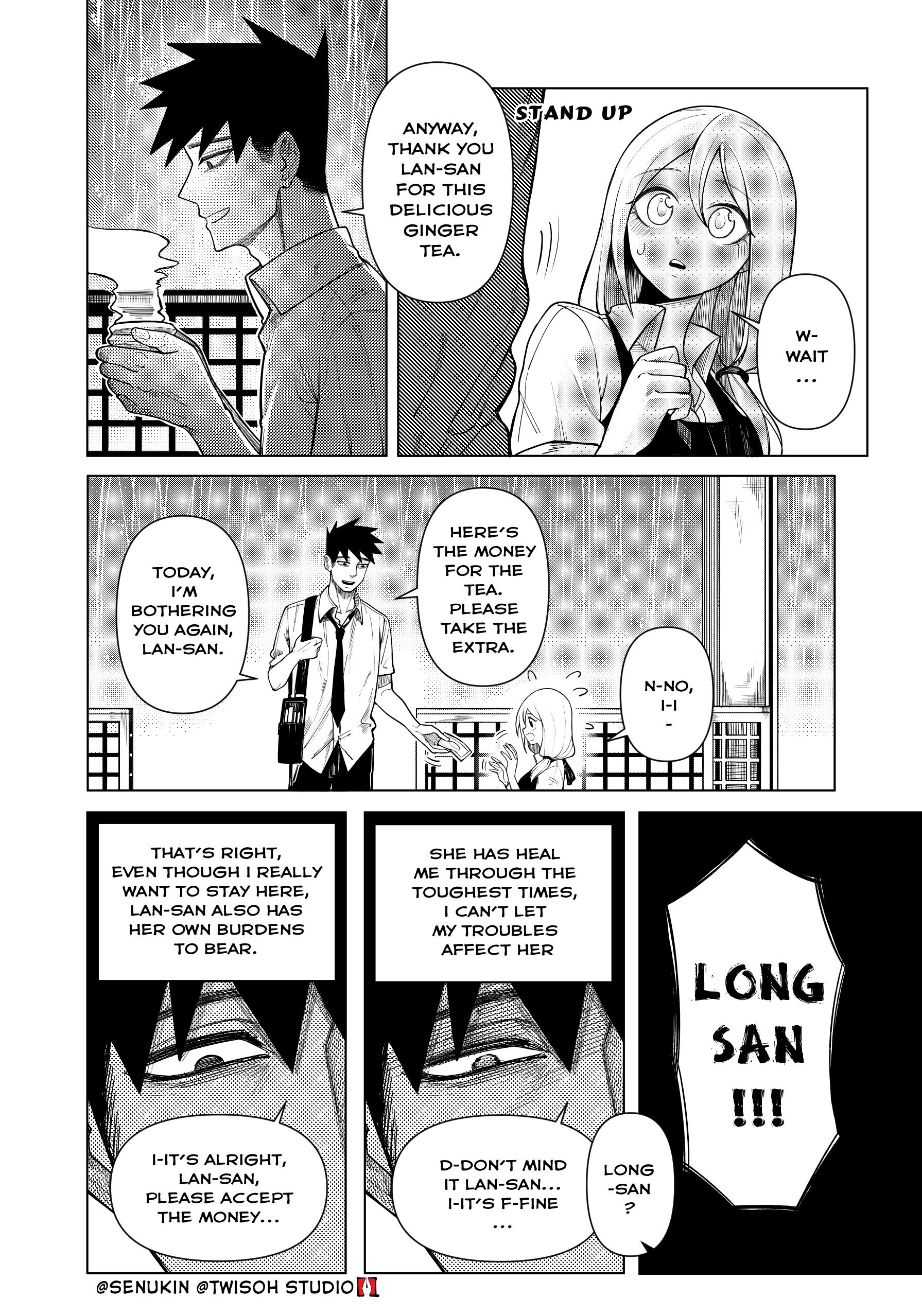 Non Milk-Milk Coffee - Chapter 24: Lan-San's Special Service (Part 2)