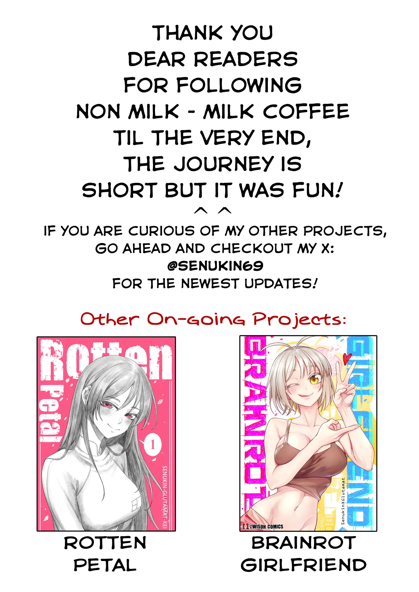 Non Milk-Milk Coffee - Chapter 28: The Beginning (End)