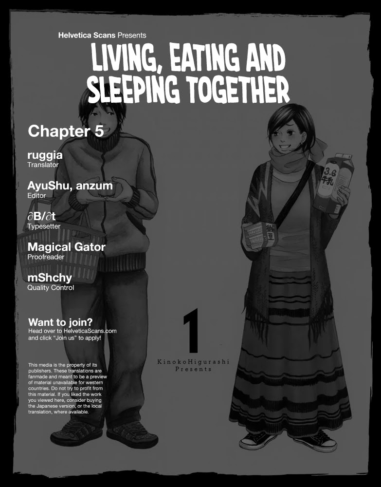 Living, Eating And Sleeping Together - Chapter 5: Ikuta-San’s Story