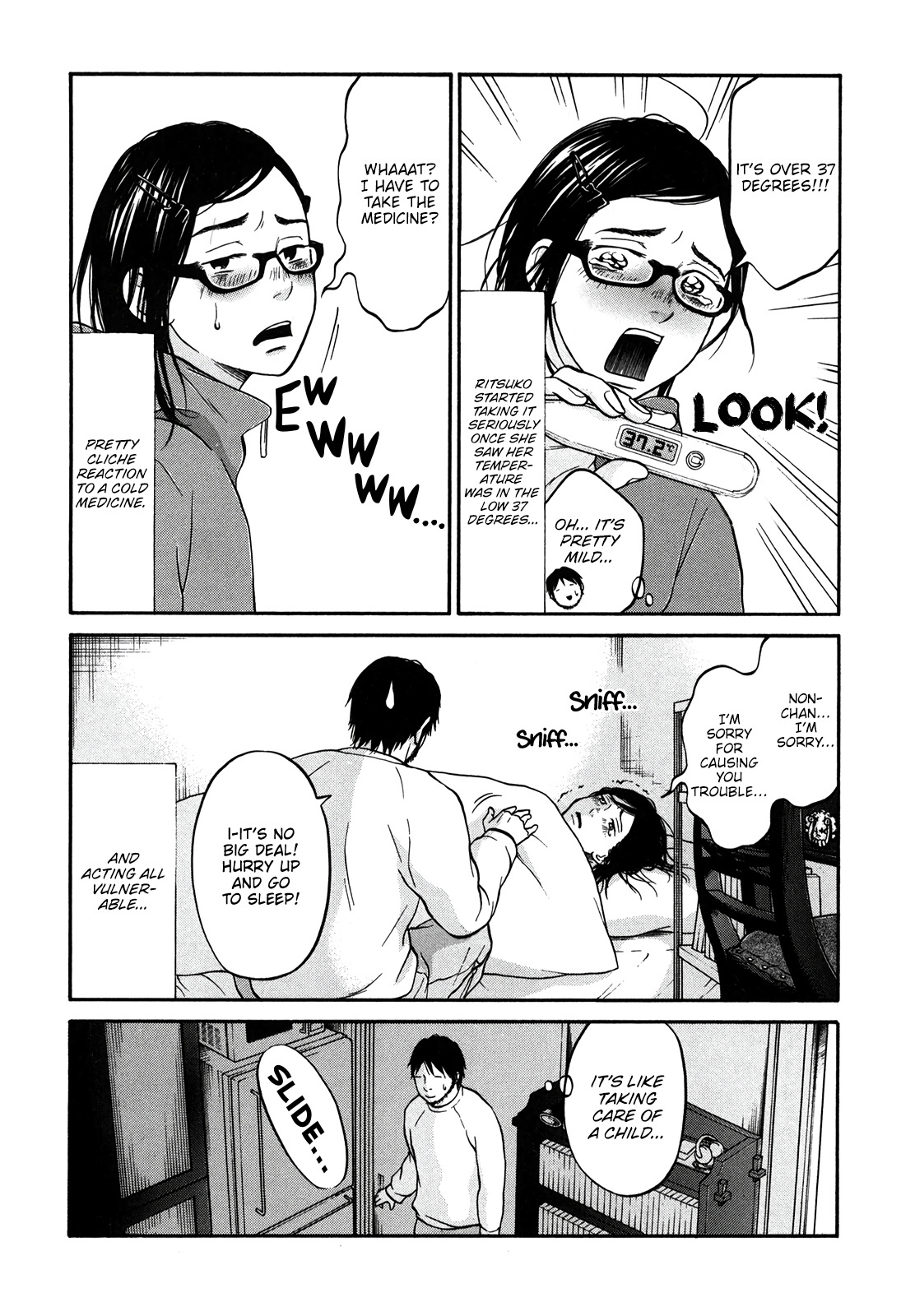 Living, Eating And Sleeping Together - Vol.4 Chapter 17: Ritsuko Catches A Cold