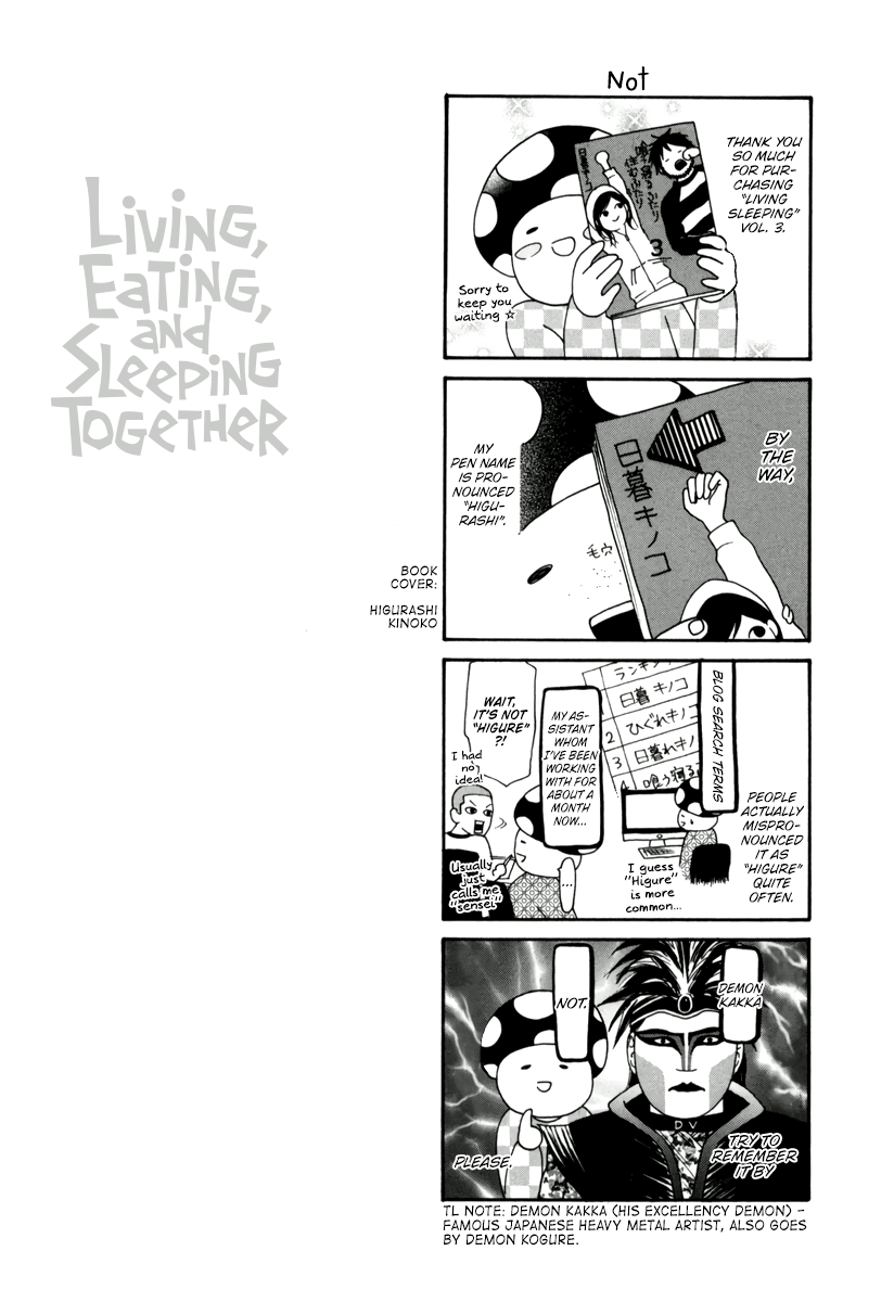 Living, Eating And Sleeping Together - Vol.3 Chapter 11: Drinking Together