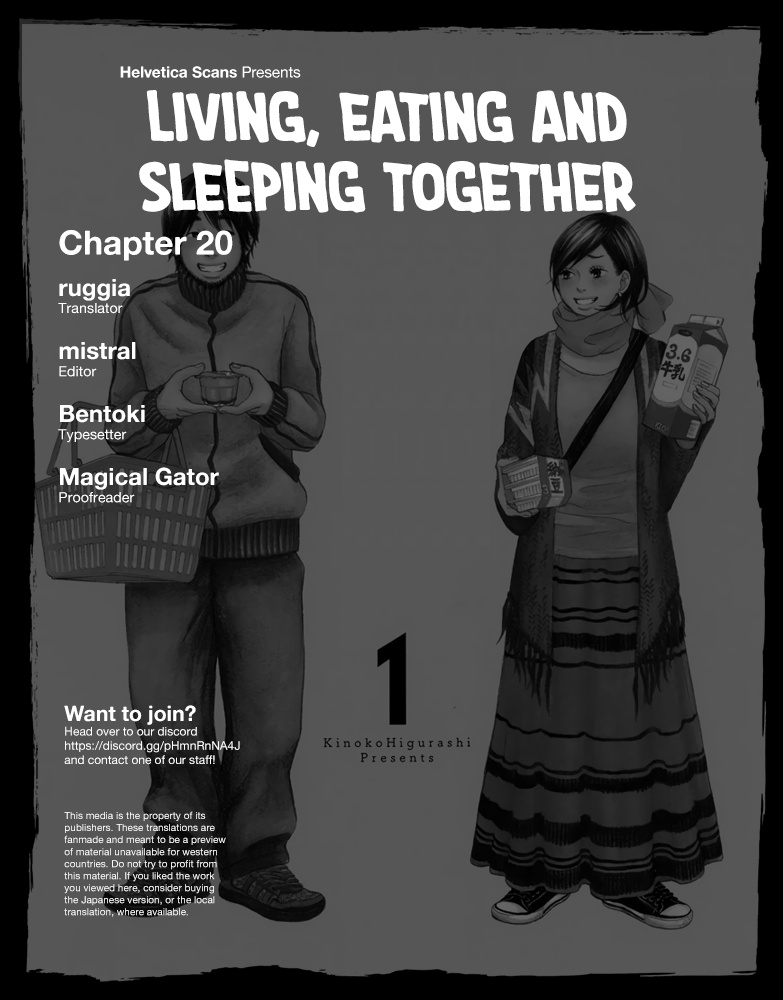 Living, Eating And Sleeping Together - Vol.4 Chapter 20: Long Drive