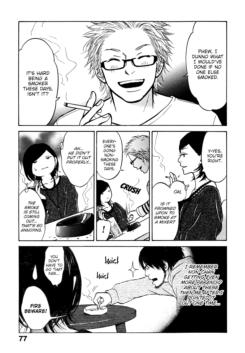 Living, Eating And Sleeping Together - Chapter 2: Ritsuko Goes To A Mixer