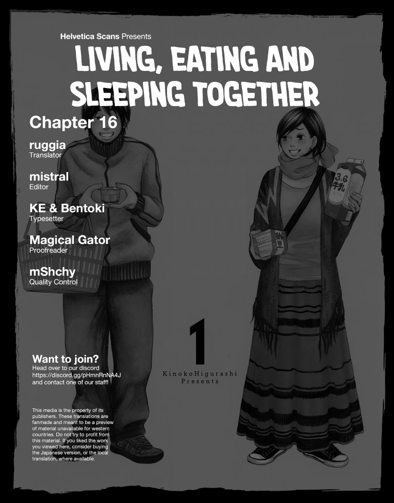 Living, Eating And Sleeping Together - Vol.4 Chapter 16: One-Day Vacation Of The Sloths