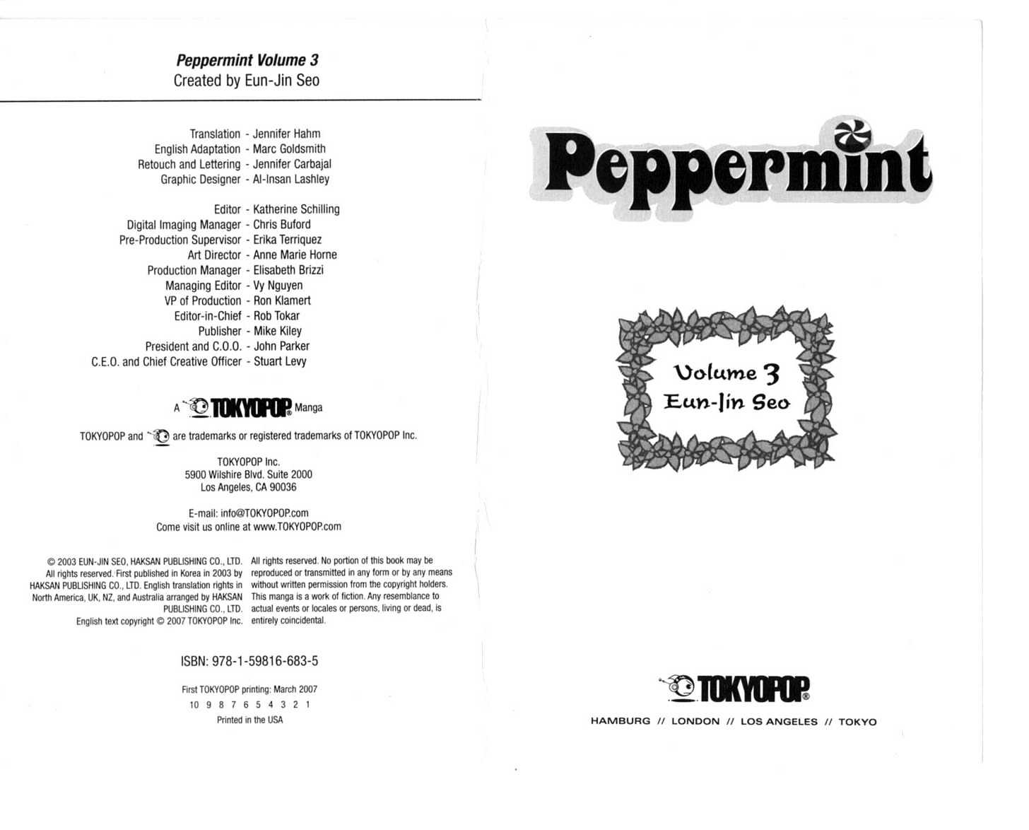 Peppermint - Vol.03 Chapter 0