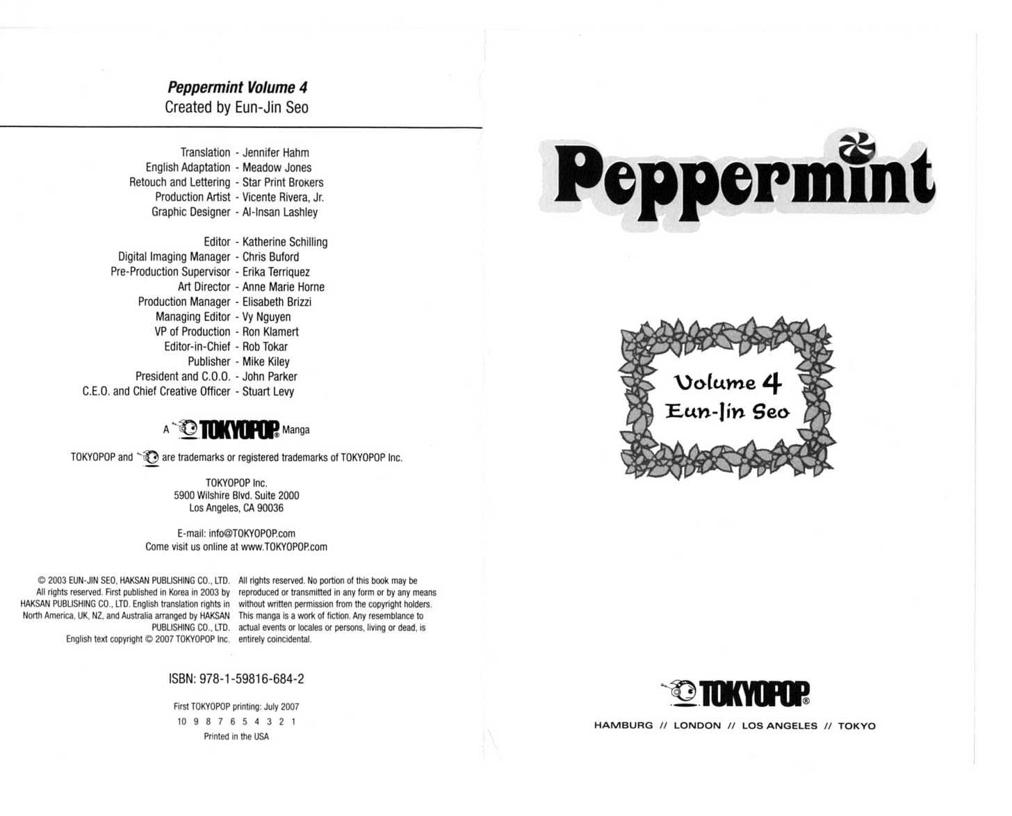 Peppermint - Vol.04 Chapter 0