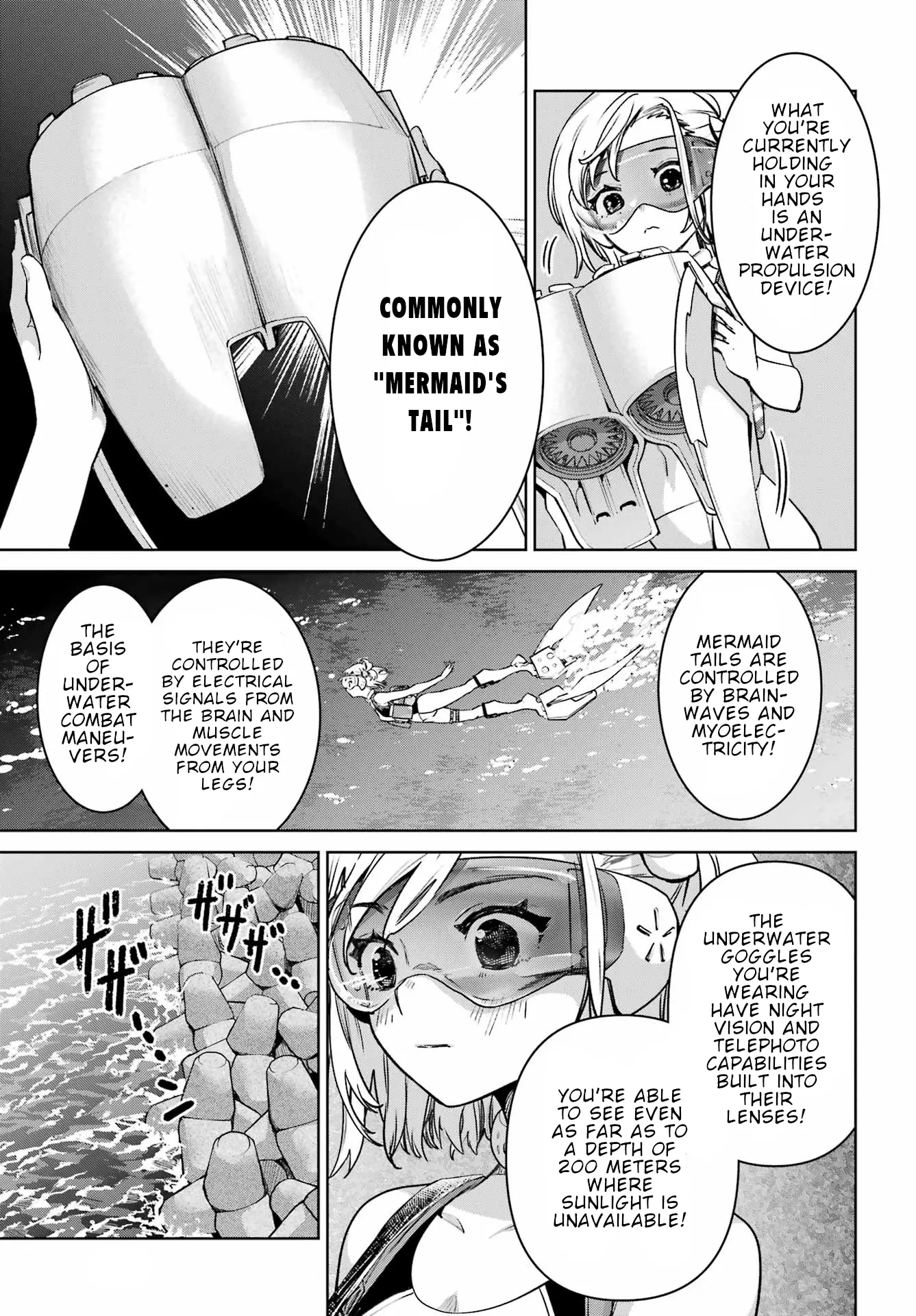 Gakuen Sensuikan-Tai: Mermaid Girls - Vol.1 Chapter 2