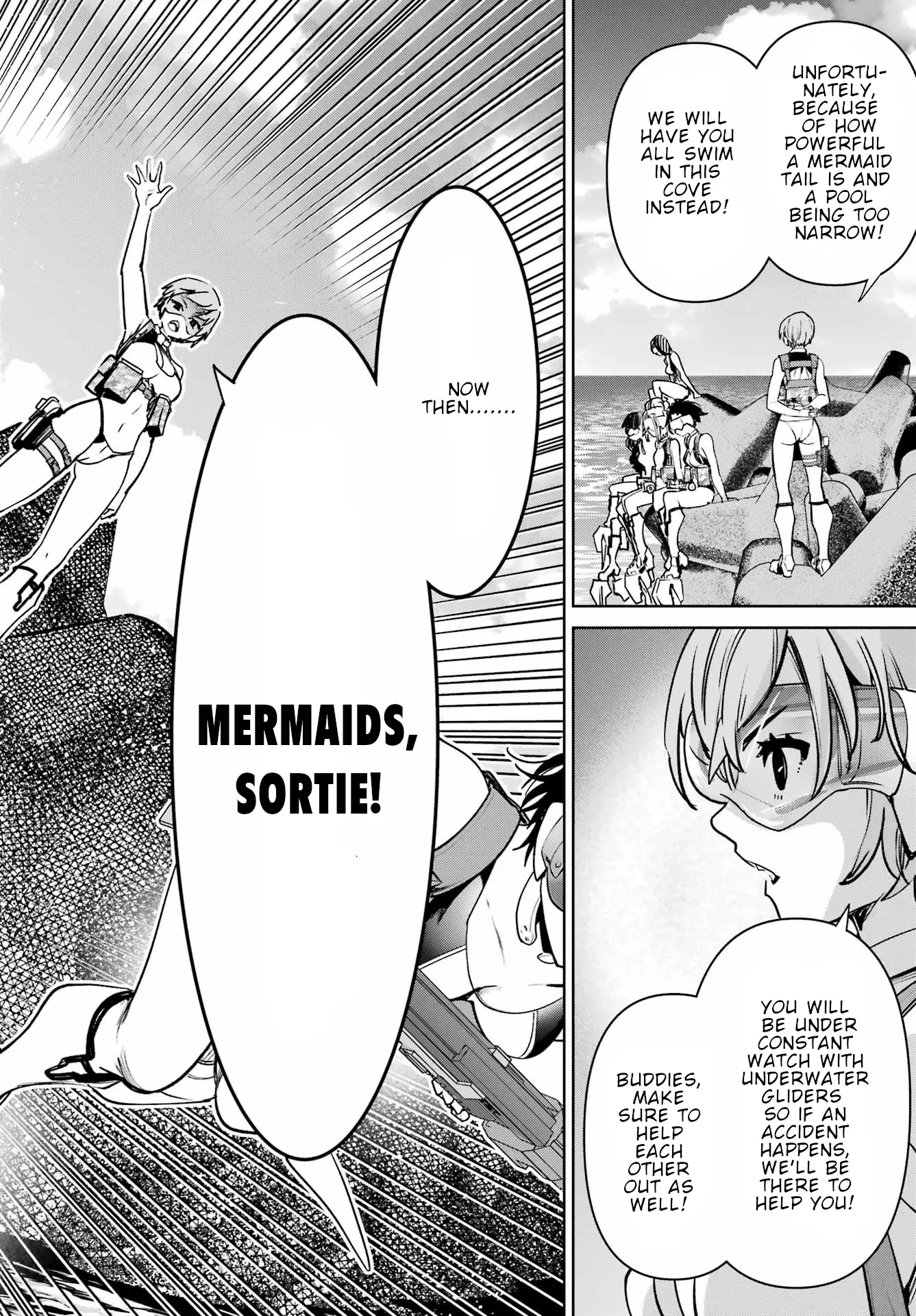 Gakuen Sensuikan-Tai: Mermaid Girls - Vol.1 Chapter 2