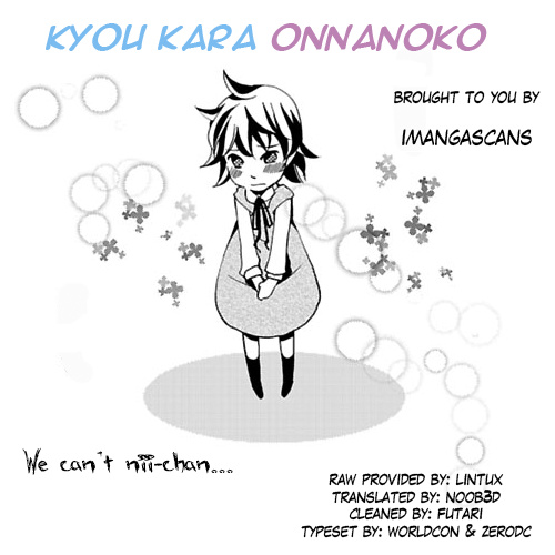 Kyou Kara Onnanoko!? - Chapter 1 V2