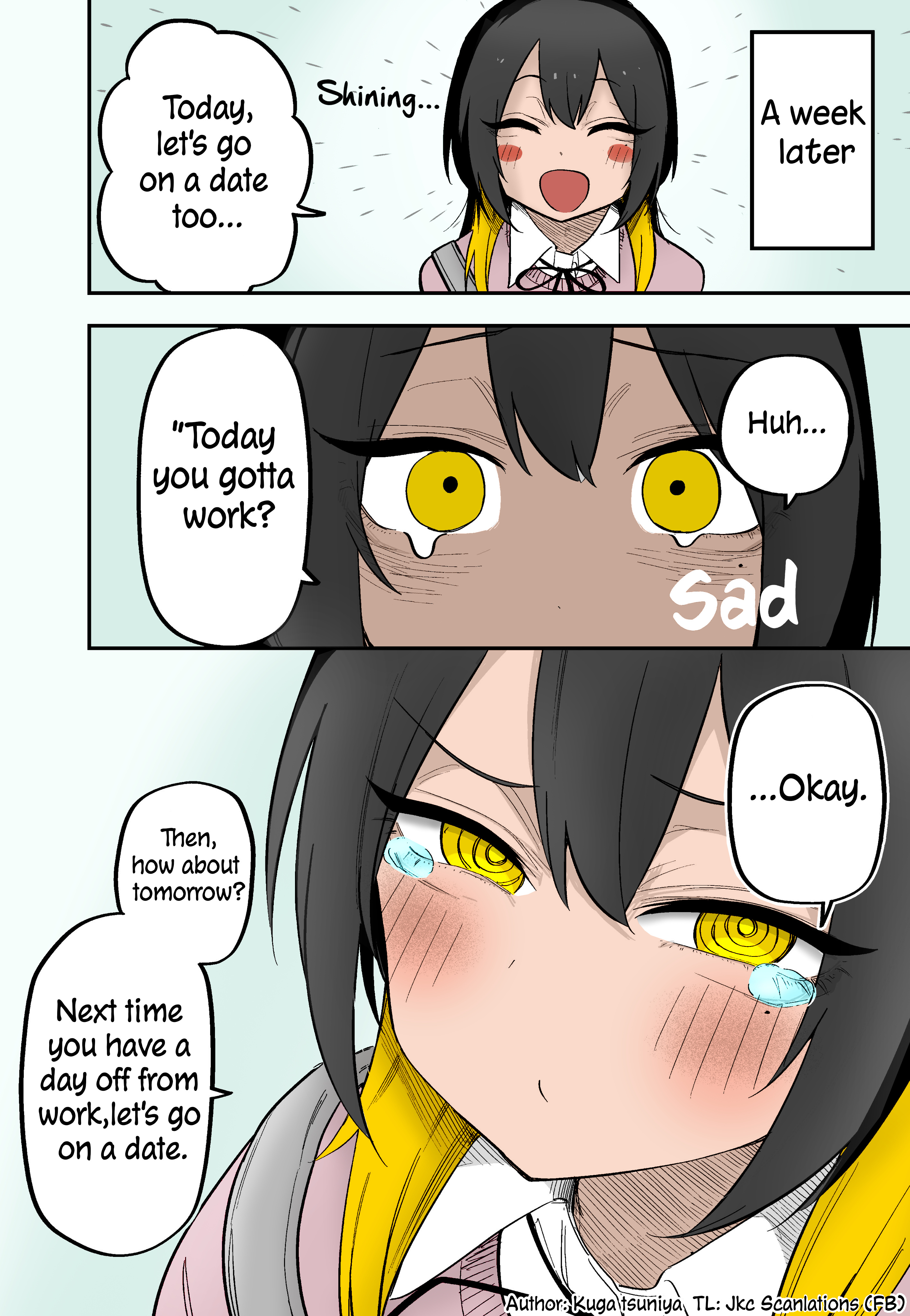 I Confessed To A Lone Wolf Girl (Fan Colored) - Chapter 3