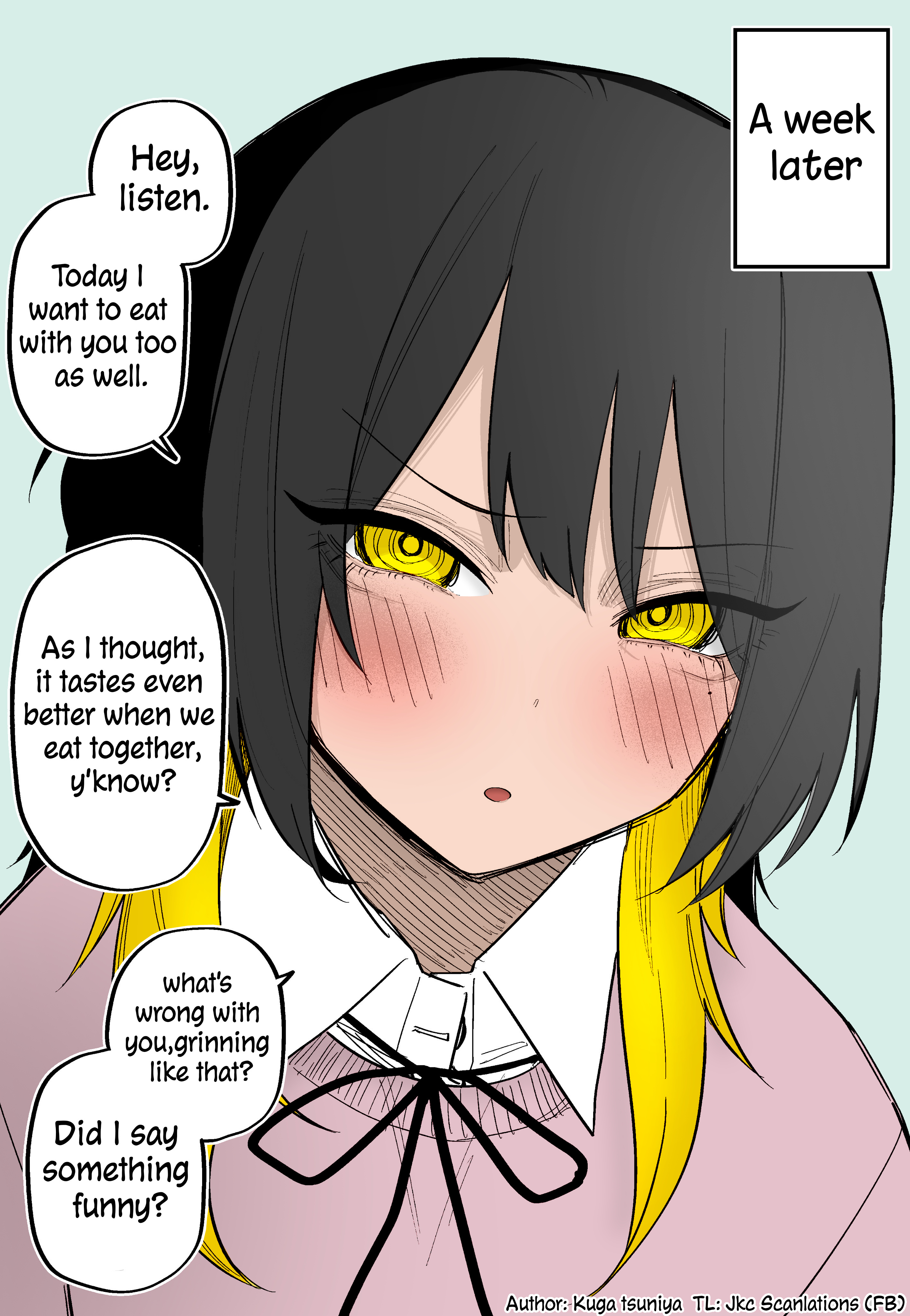 I Confessed To A Lone Wolf Girl (Fan Colored) - Chapter 2